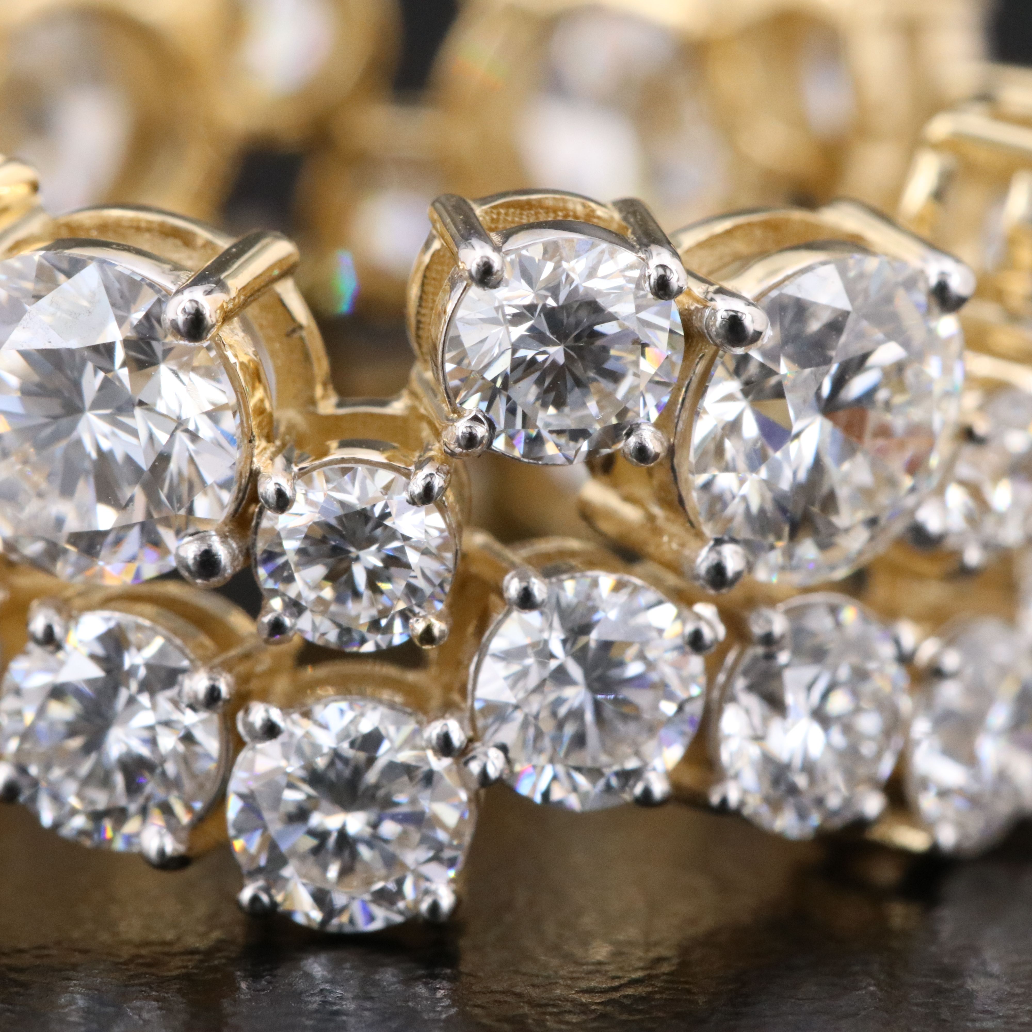 14K 8.62 CTW Lab Grown Diamond Eternity Band