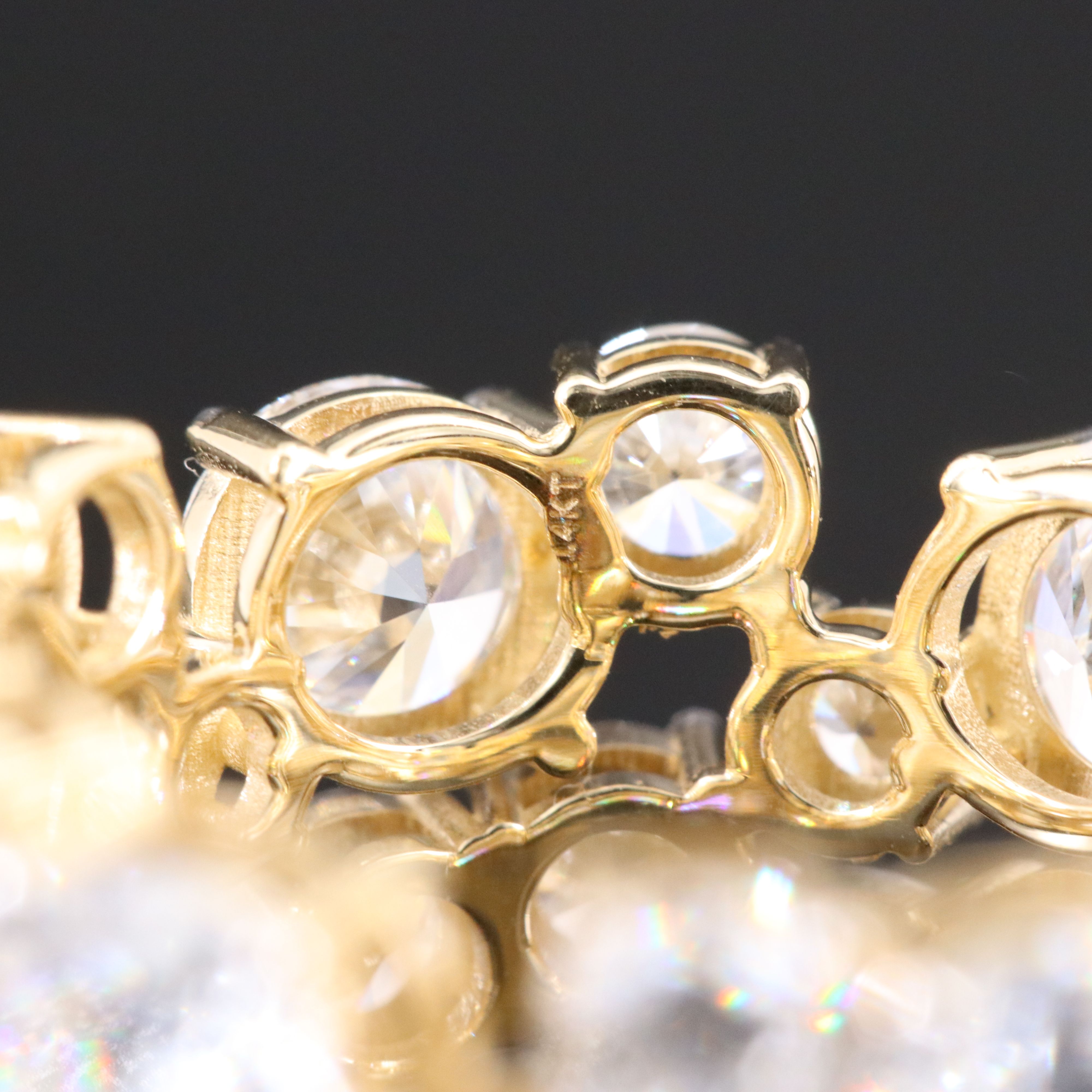 14K 8.62 CTW Lab Grown Diamond Eternity Band