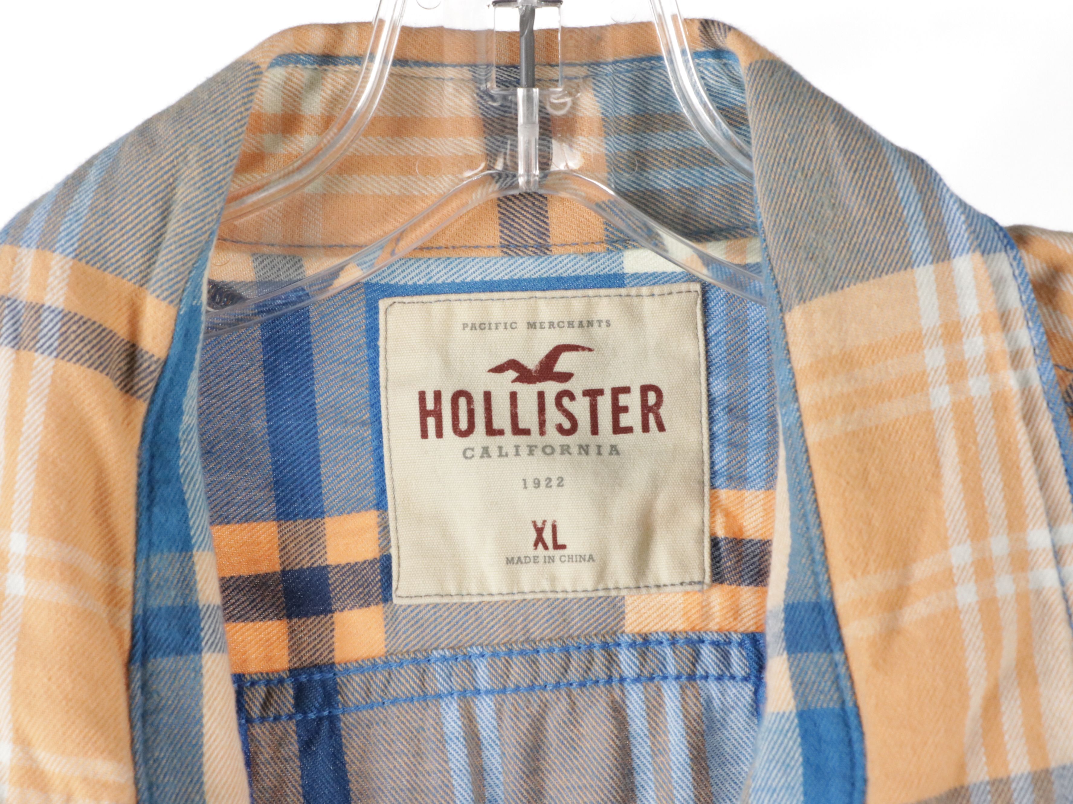 Men's Hollister Colorful Flannel Shirts