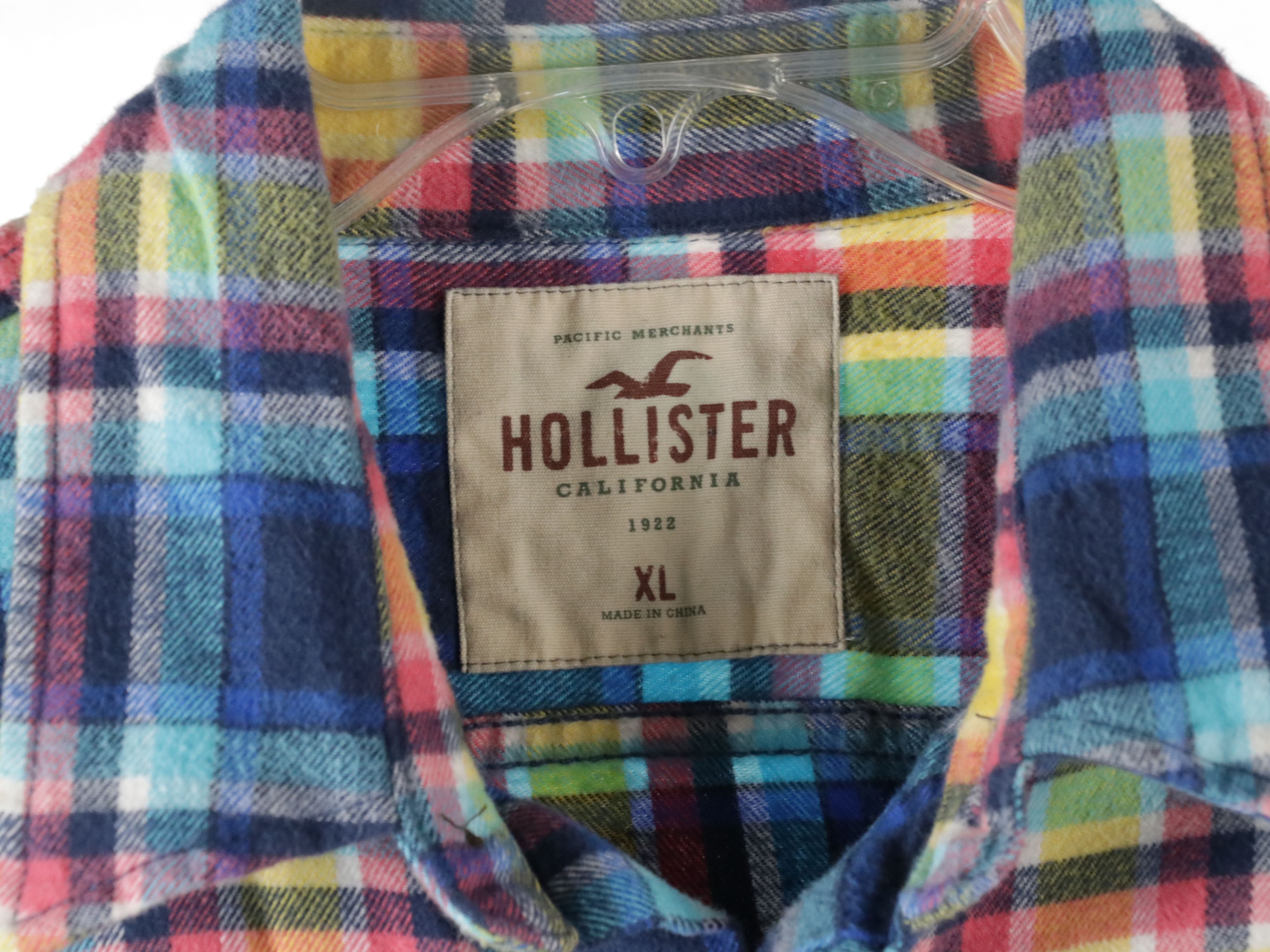 Men's Hollister Colorful Flannel Shirts