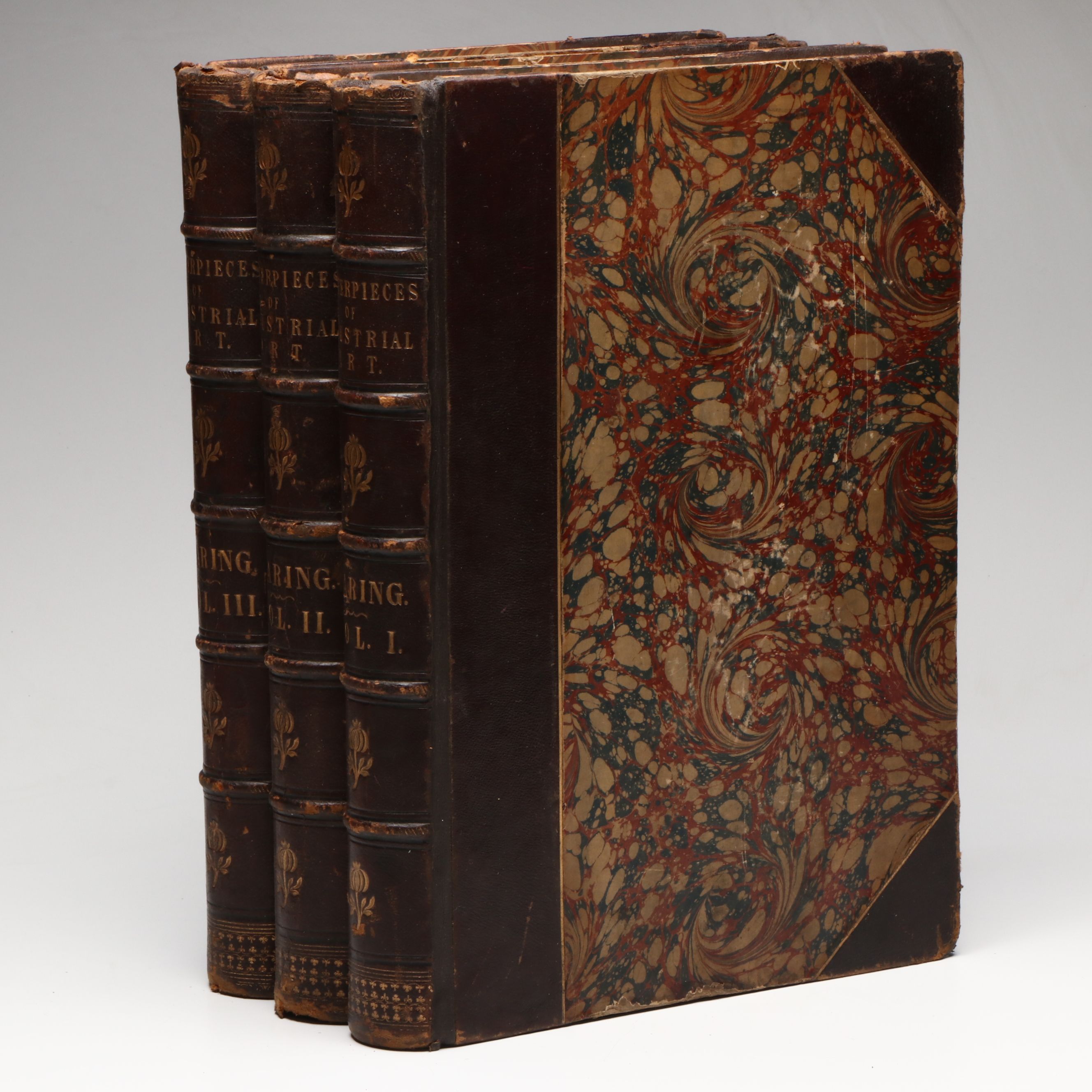 "Masterpieces of Industrial Art and Sculpture" Three-Volume Set, 1863