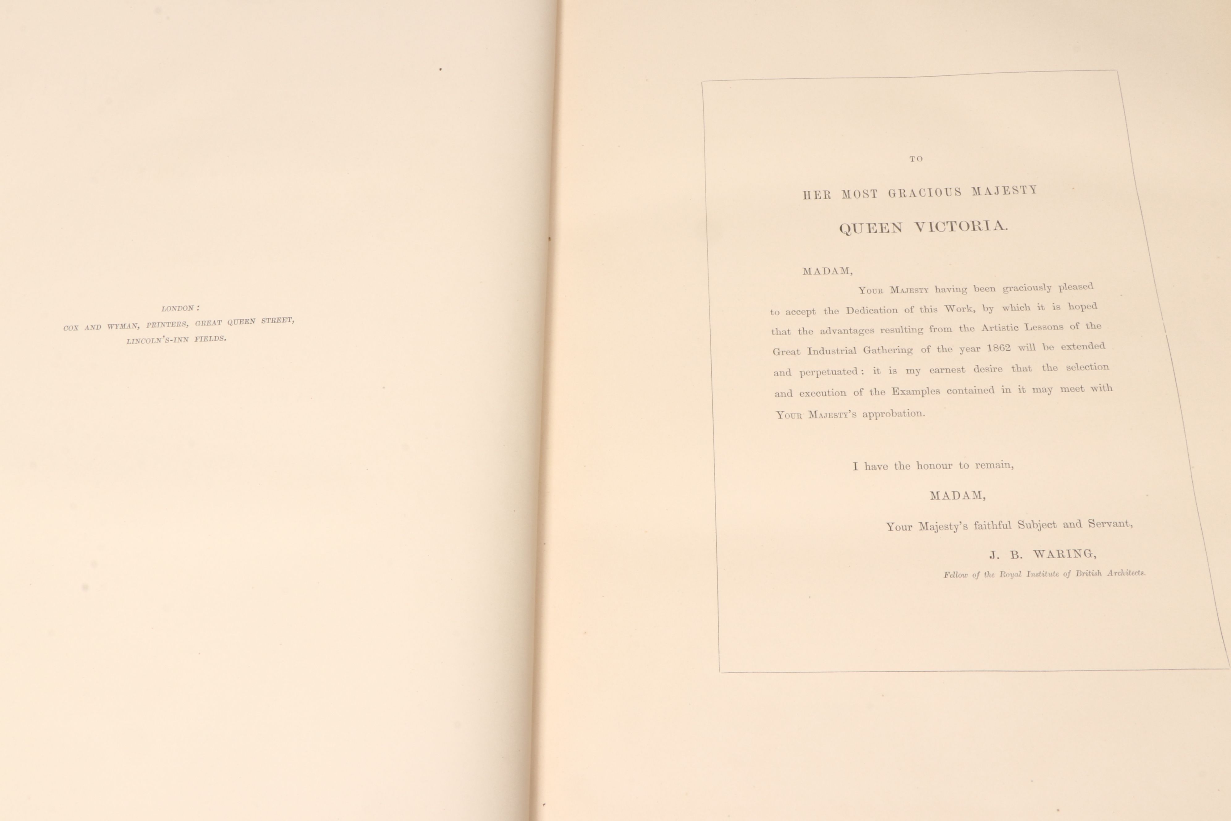 "Masterpieces of Industrial Art and Sculpture" Three-Volume Set, 1863