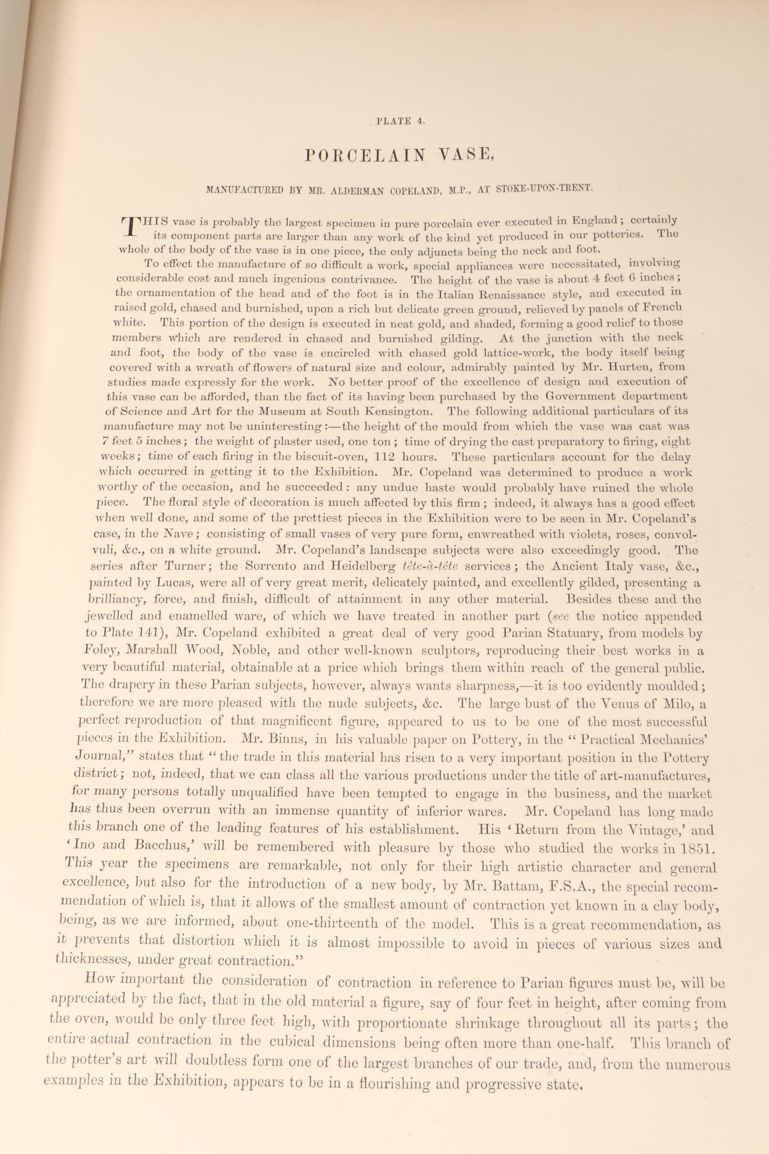 "Masterpieces of Industrial Art and Sculpture" Three-Volume Set, 1863