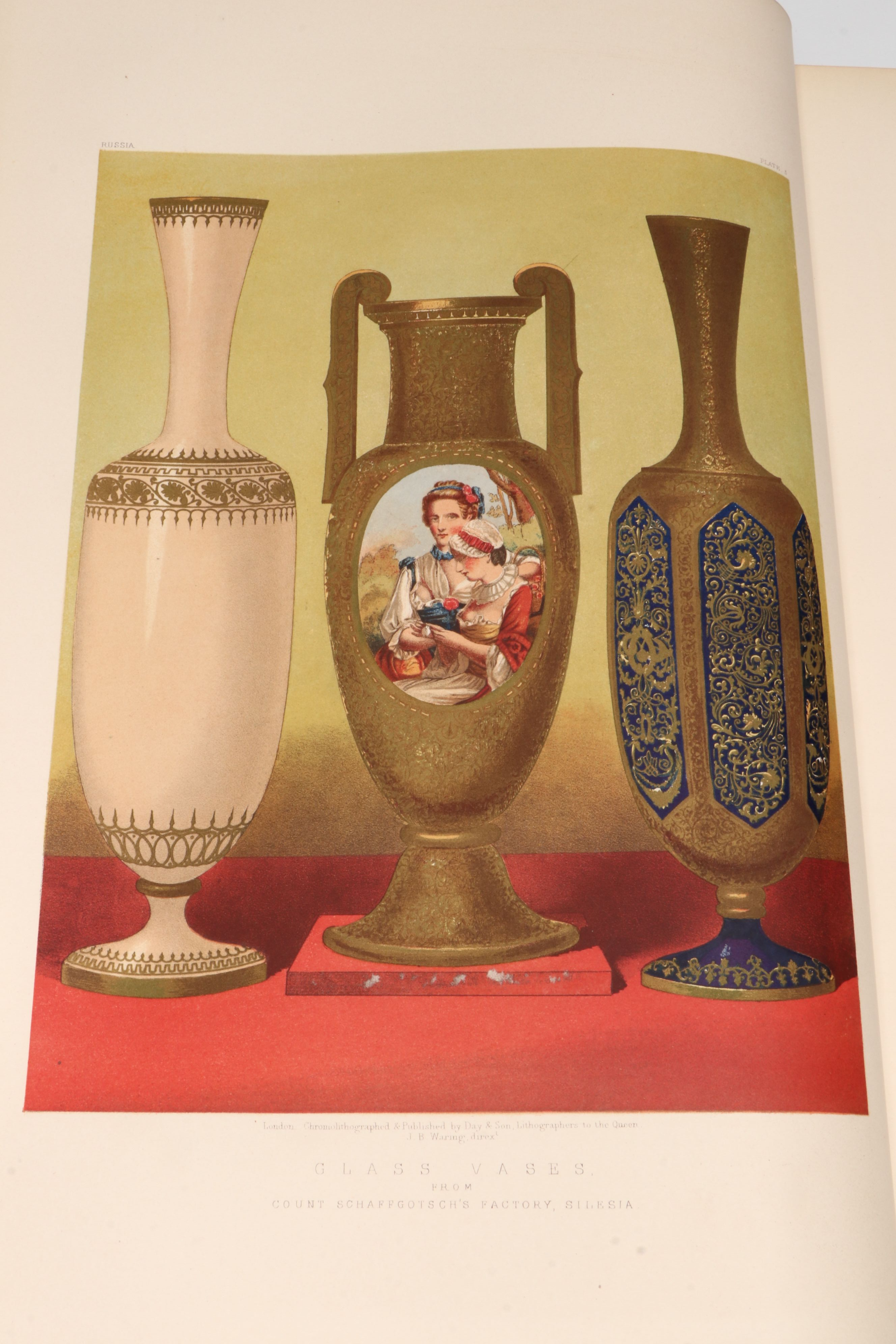 "Masterpieces of Industrial Art and Sculpture" Three-Volume Set, 1863