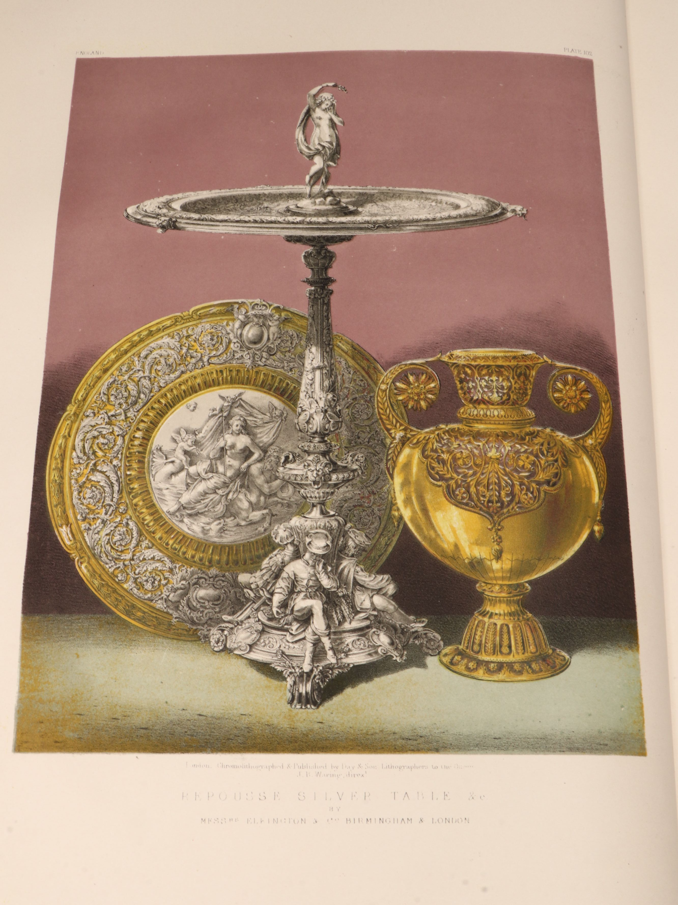 "Masterpieces of Industrial Art and Sculpture" Three-Volume Set, 1863