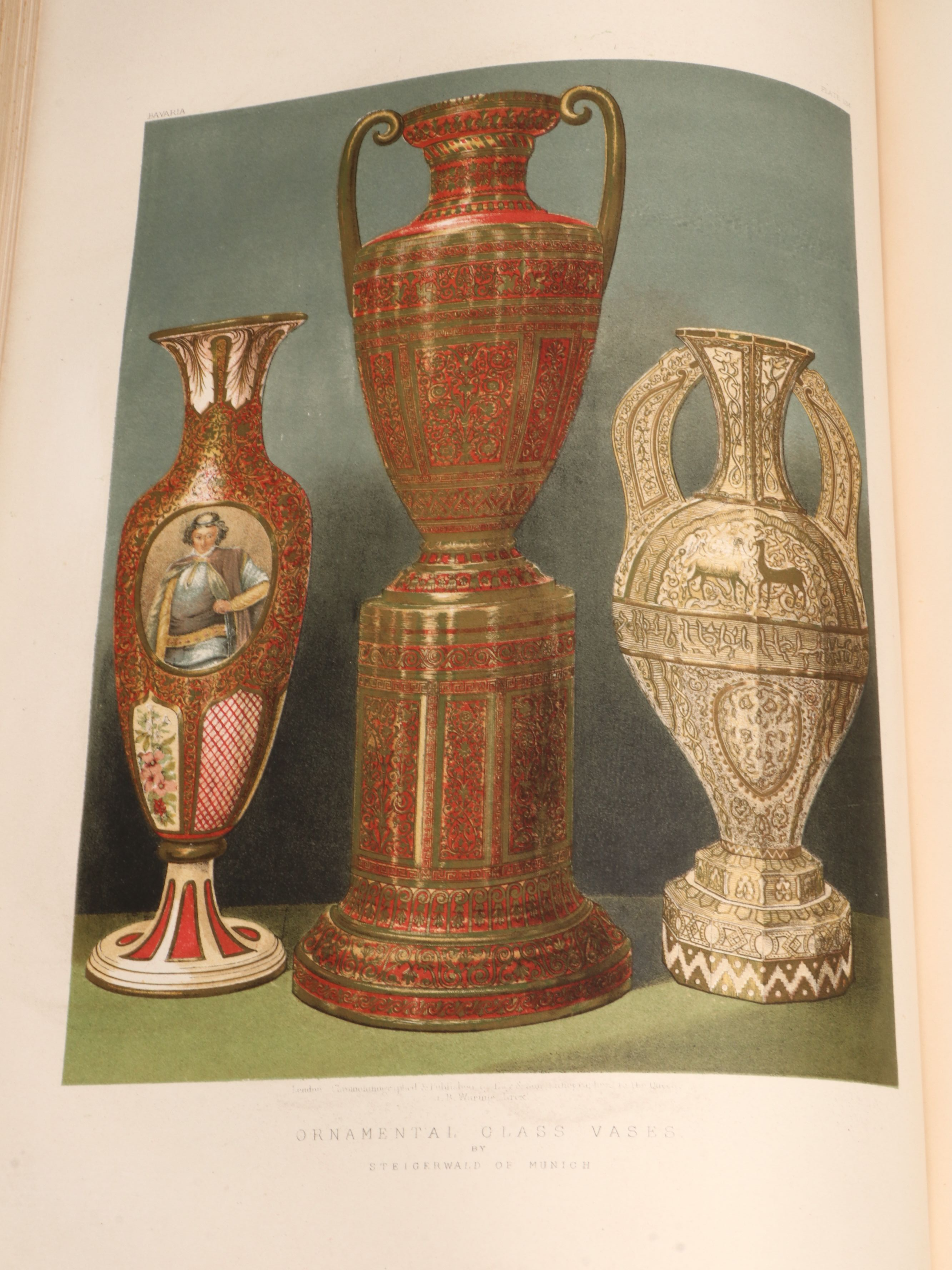 "Masterpieces of Industrial Art and Sculpture" Three-Volume Set, 1863