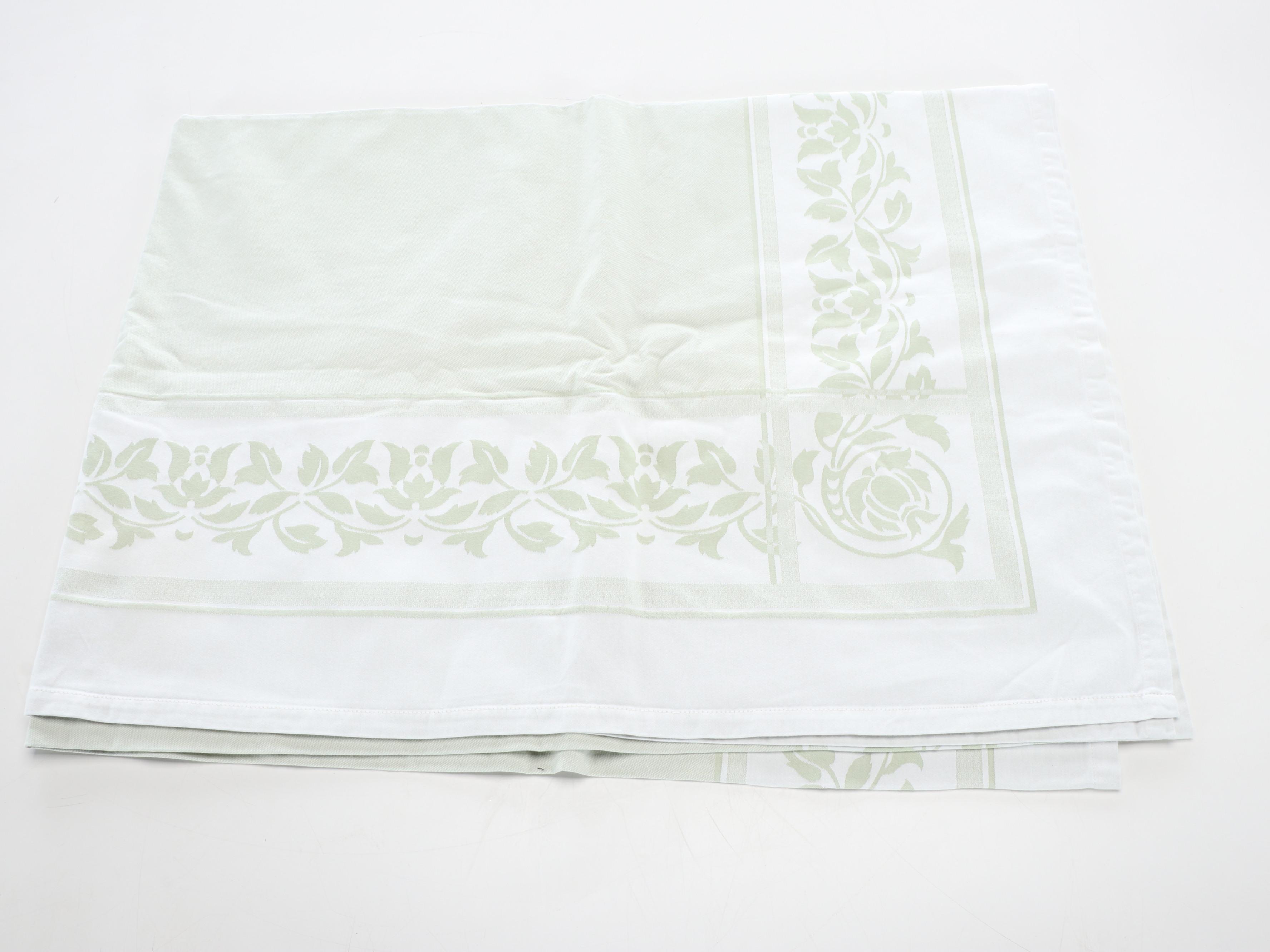 Lenox Round Tablecloth, Cynthia Rowley Napkins, and More Table Linens