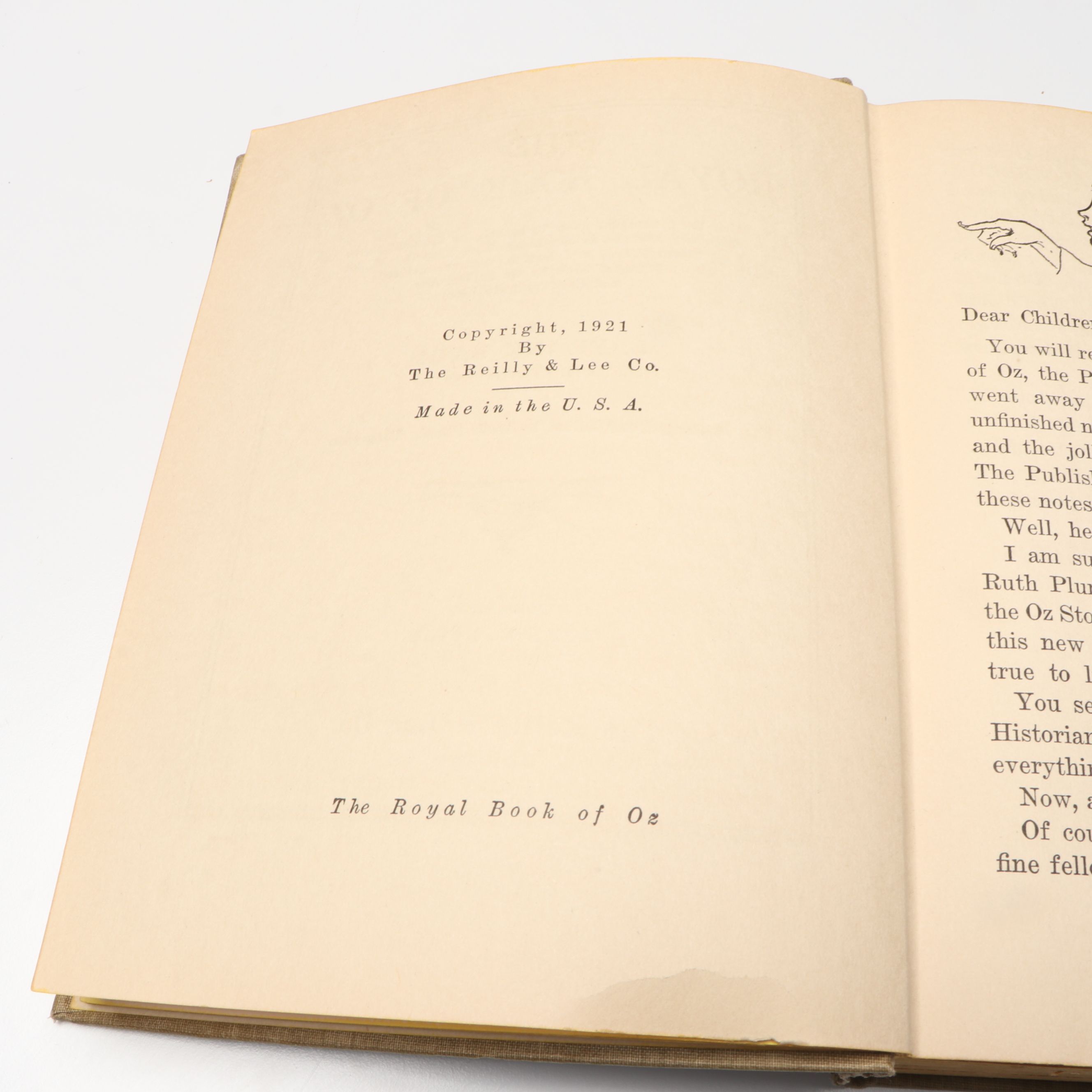 "The Royal Book of Oz" and More Oz Books by L. Frank Baum, Mid-20th Century