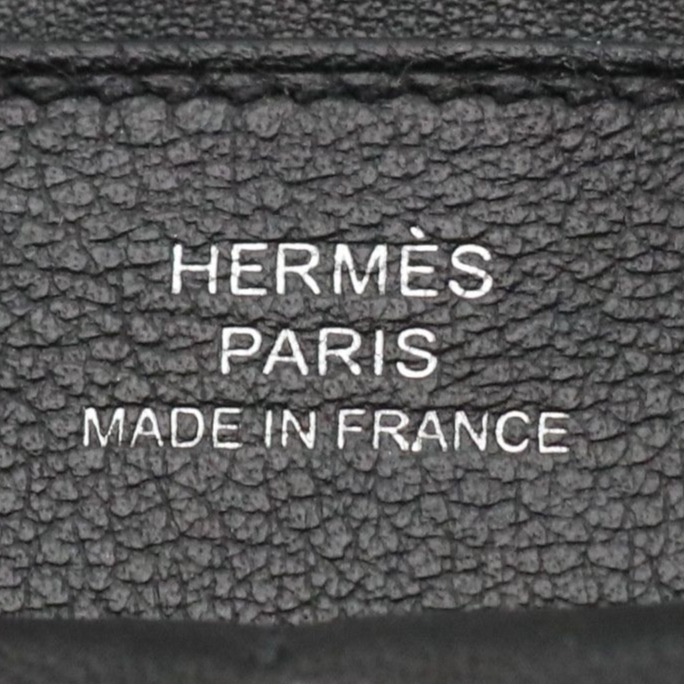 Hermès Dogon Recto Verso Wallet in Black Leather in Gift Box