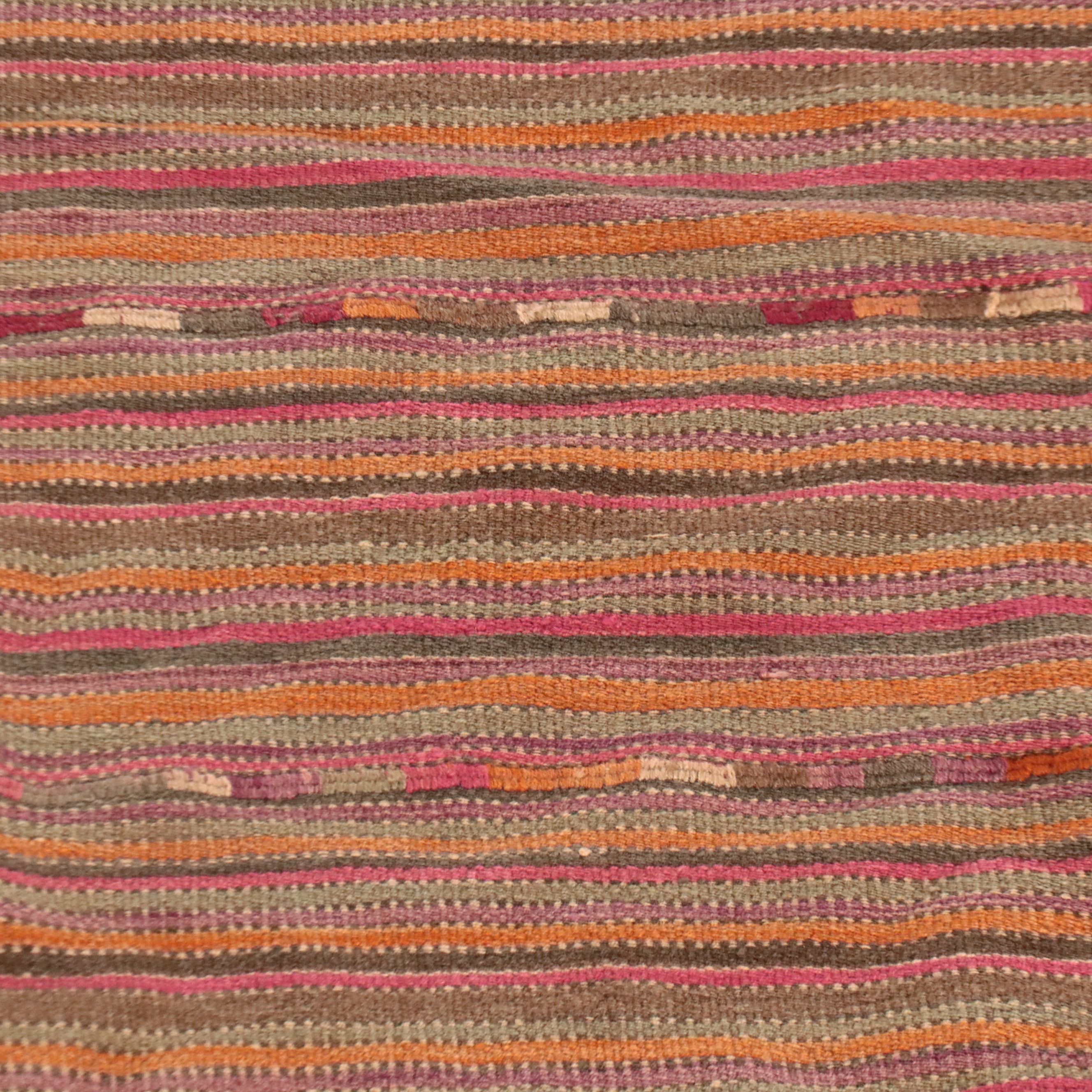6'1 x 6'3 Handwoven Multicolor Square Area Rug