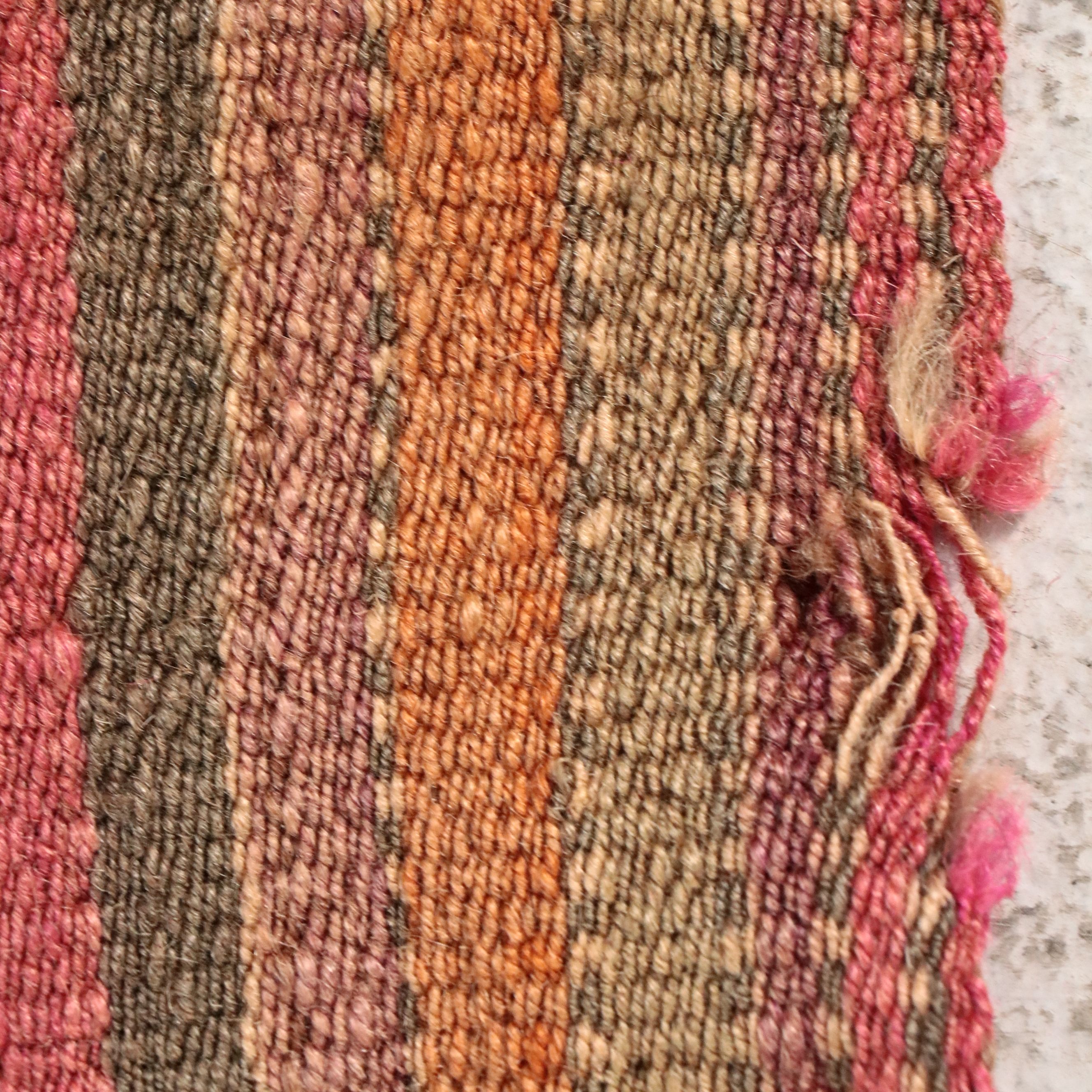 6'1 x 6'3 Handwoven Multicolor Square Area Rug