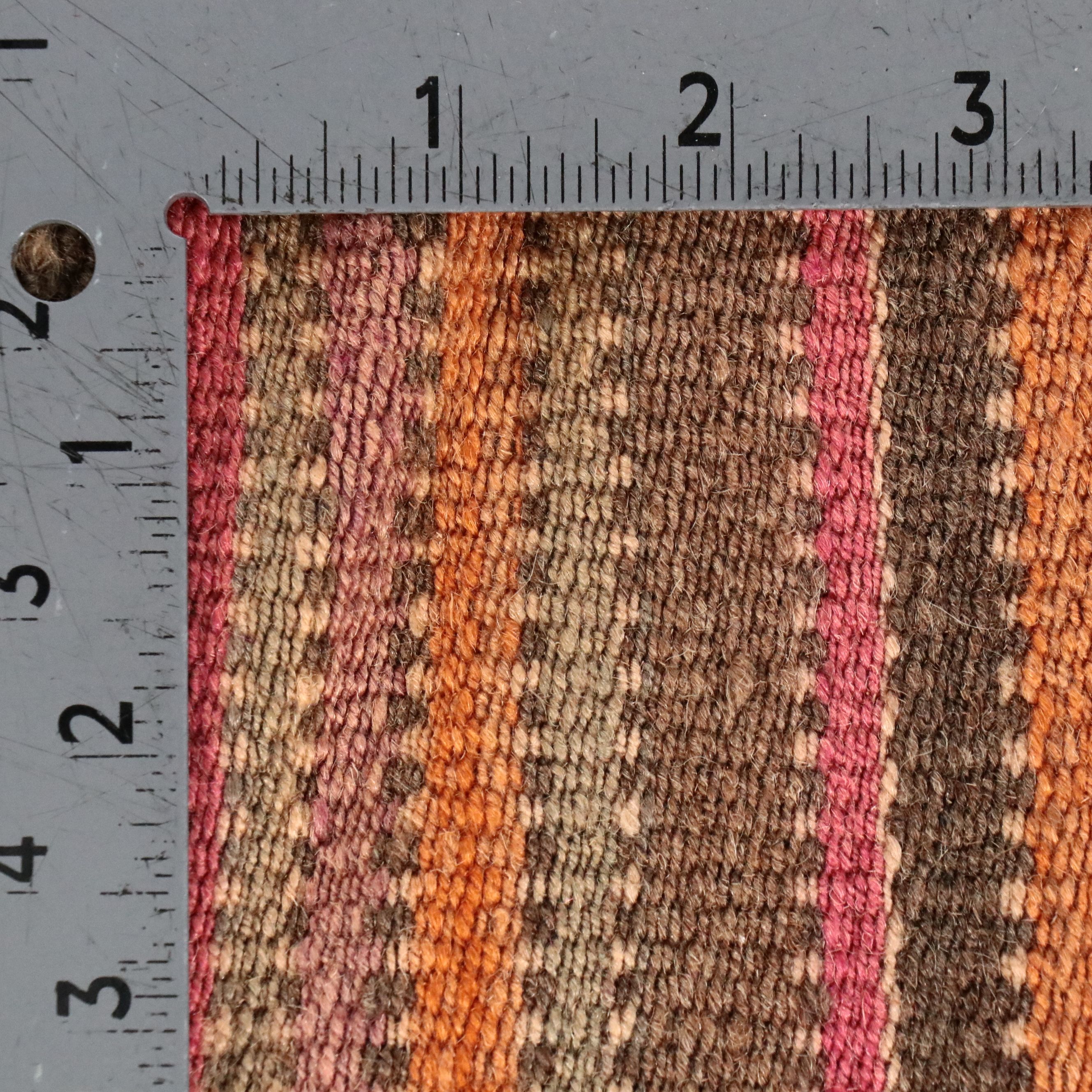 6'1 x 6'3 Handwoven Multicolor Square Area Rug