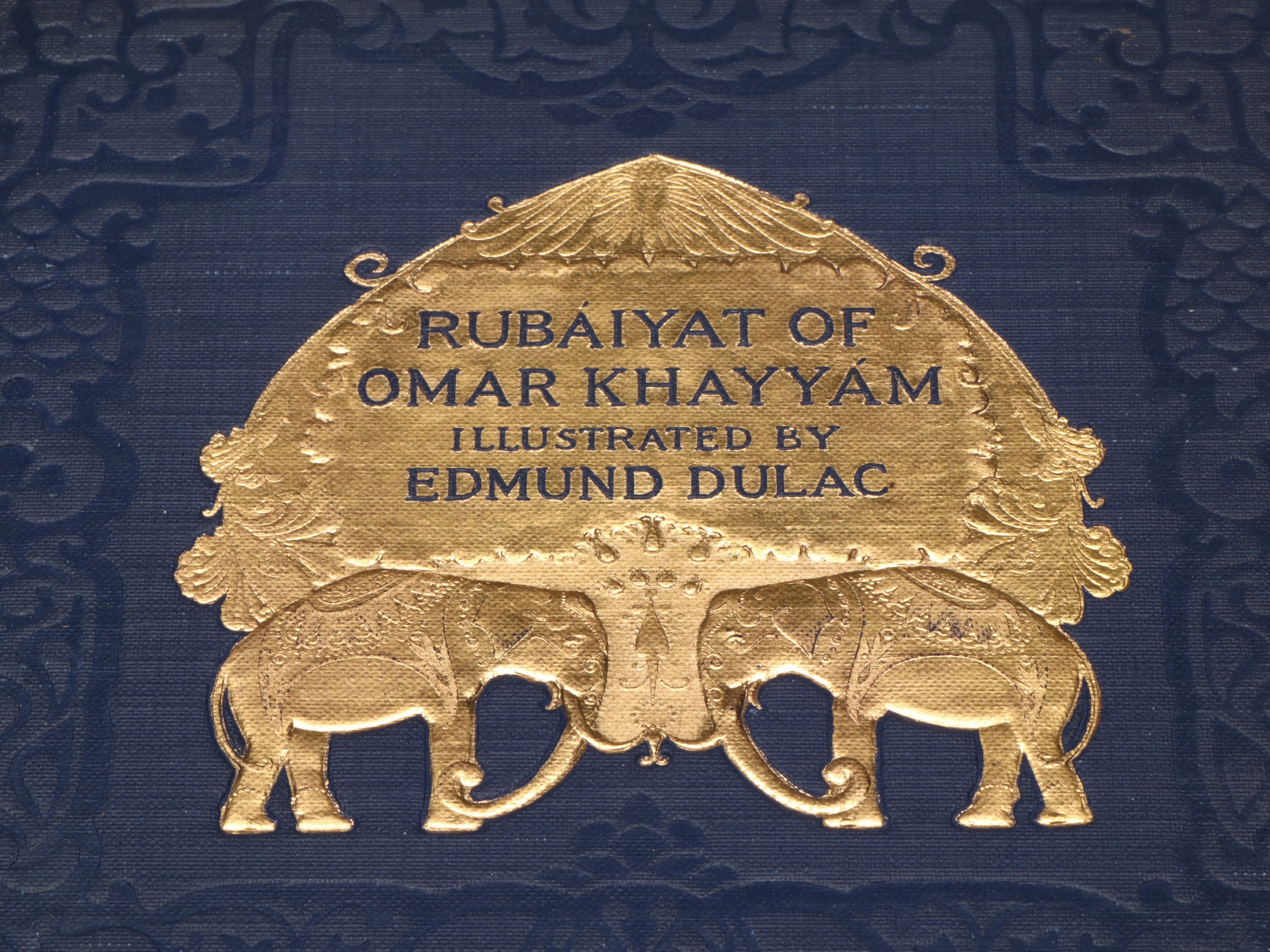 Edmund Dulac Illustrated "The Rubáiyát of Omar Khayyám," Early 20th Century