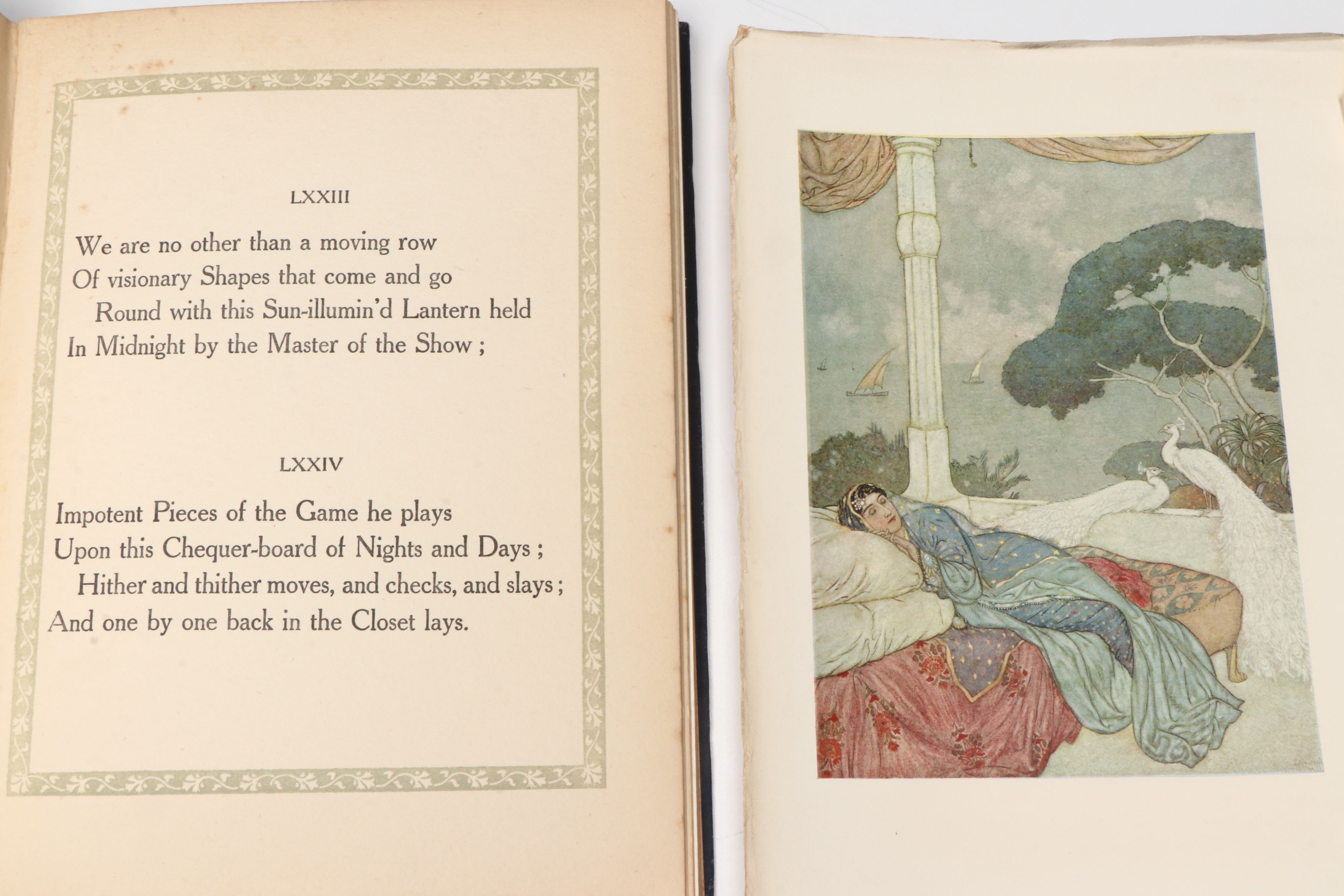 Edmund Dulac Illustrated "The Rubáiyát of Omar Khayyám," Early 20th Century