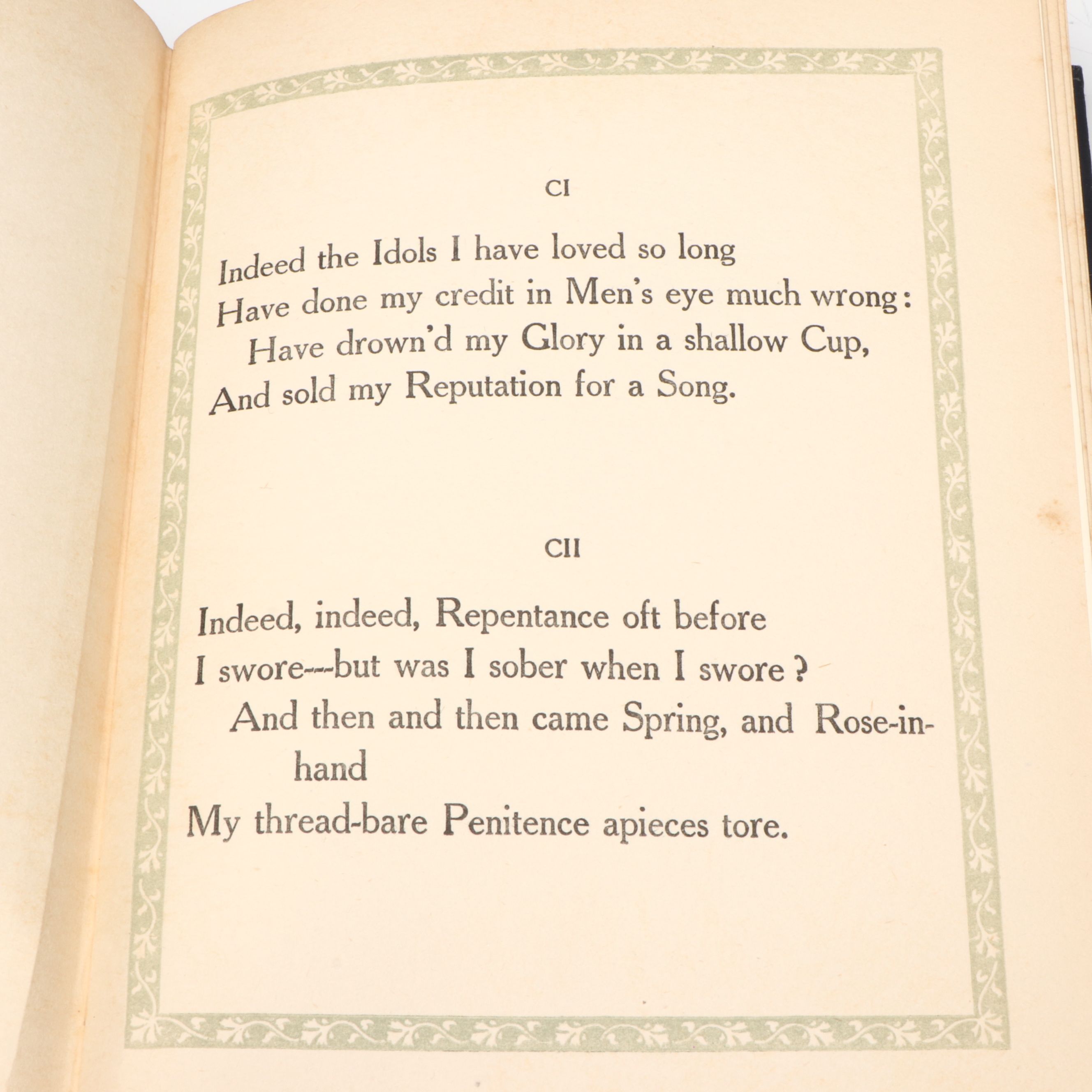 Edmund Dulac Illustrated "The Rubáiyát of Omar Khayyám," Early 20th Century