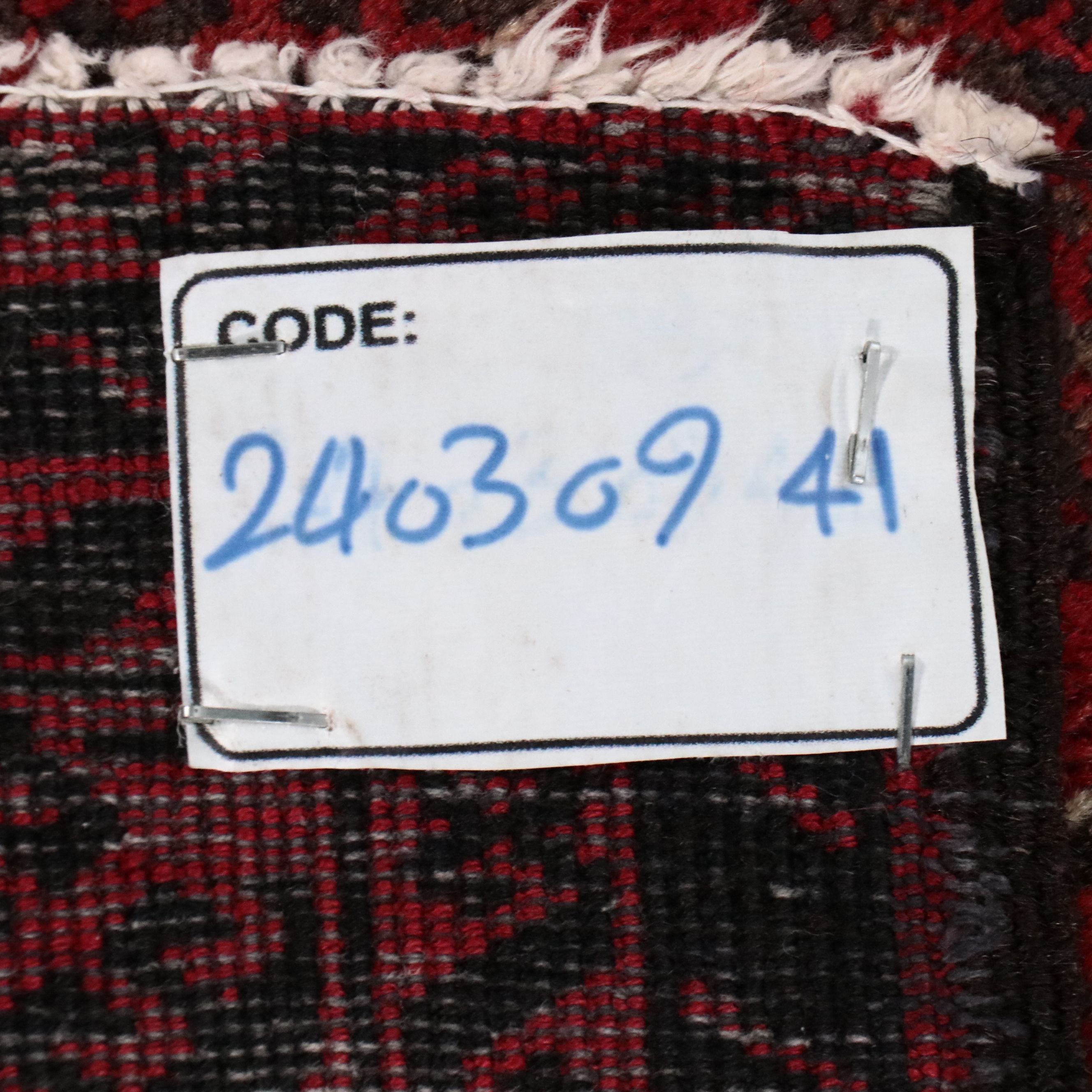 3'5 x 6'8 Hand-Knotted Afghan Baluch Area Rug