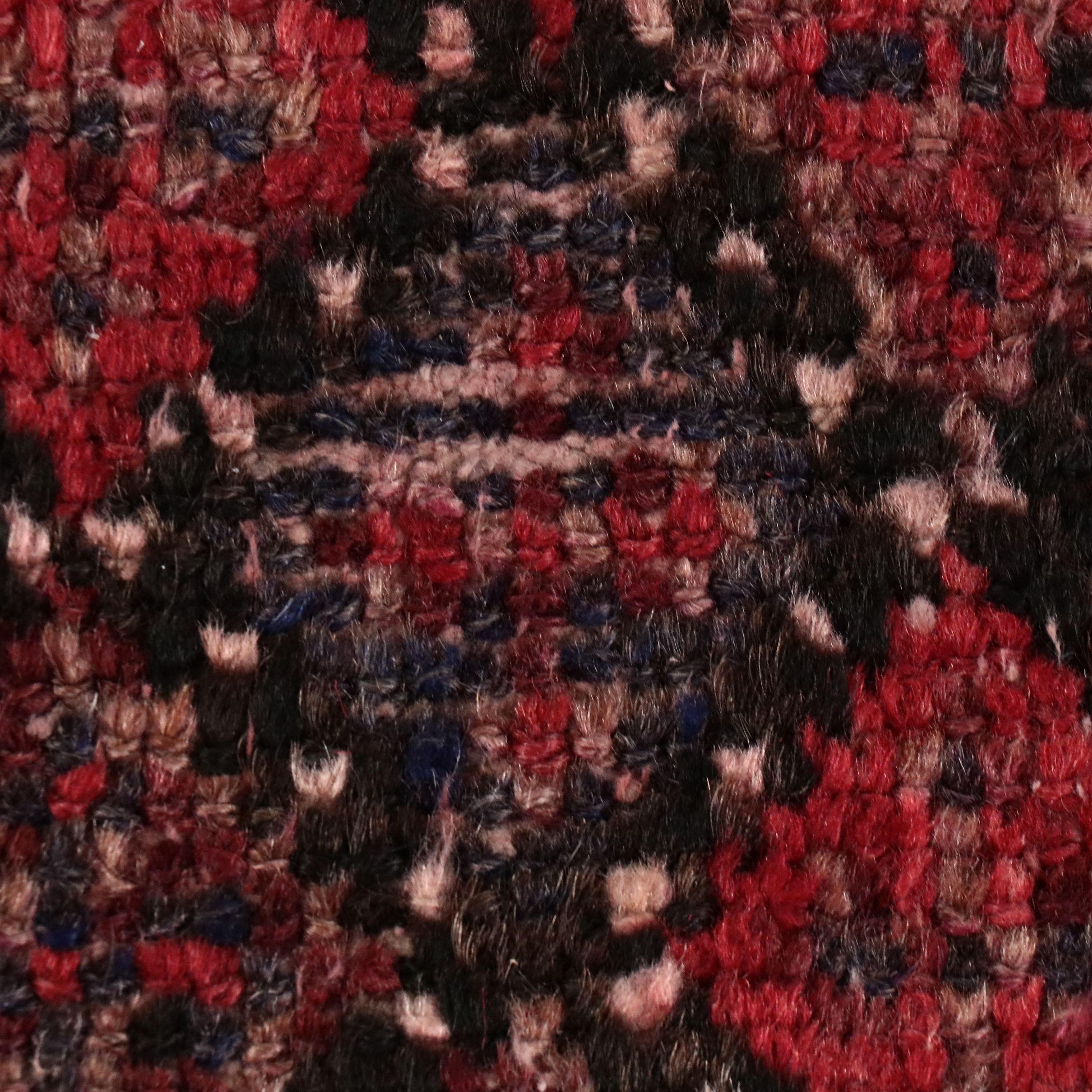 3' x 6'9 Hand-Knotted Persian Hamadan Area Rug