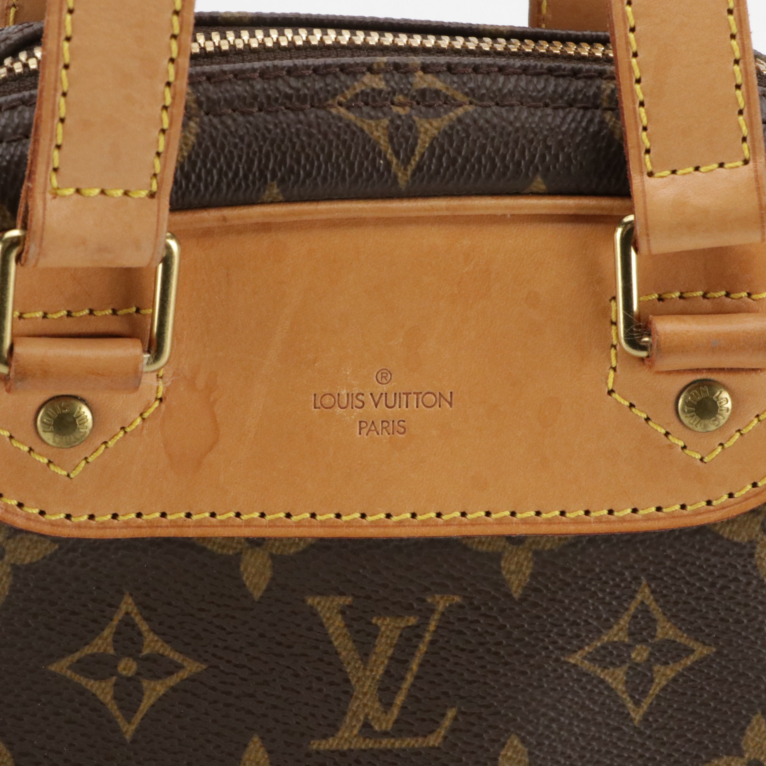 Louis Vuitton Excursion Shoe Bag in Monogram Canvas and Vachetta Leather