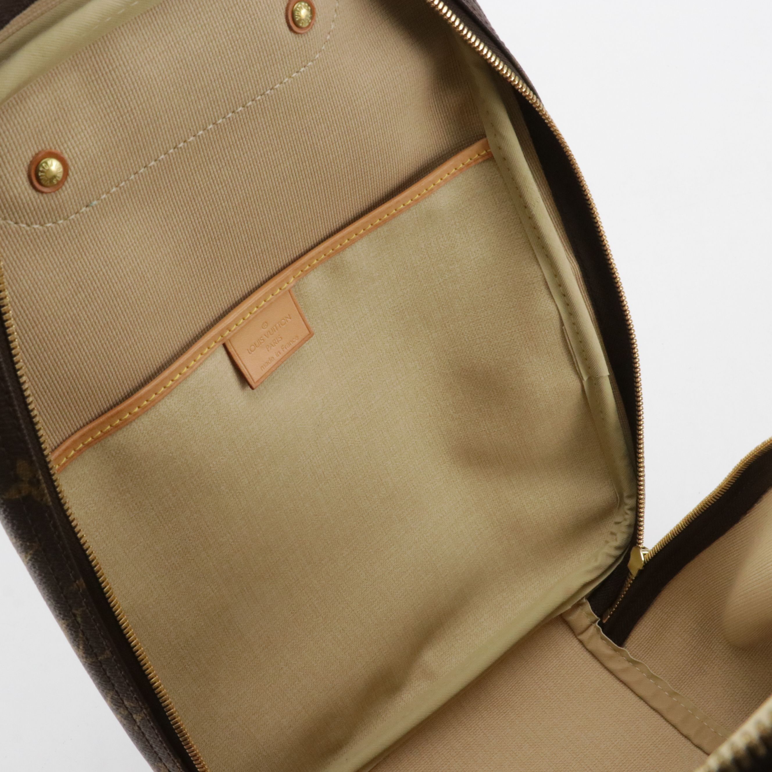 Louis Vuitton Excursion Shoe Bag in Monogram Canvas and Vachetta Leather