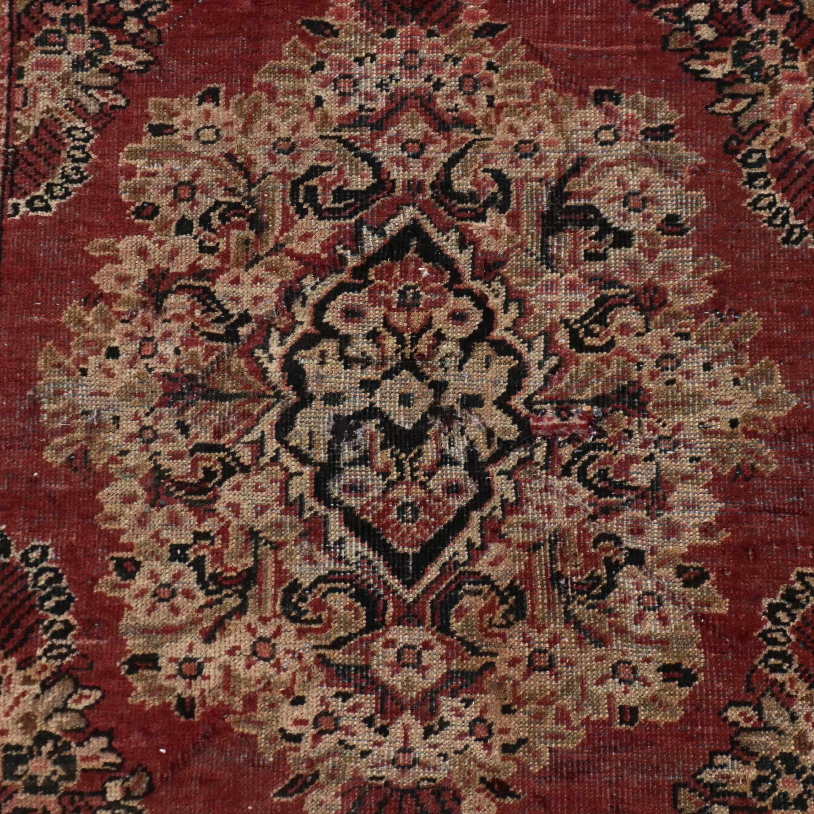 3'5 x 6'3 Hand-Knotted Persian Mahal Area Rug