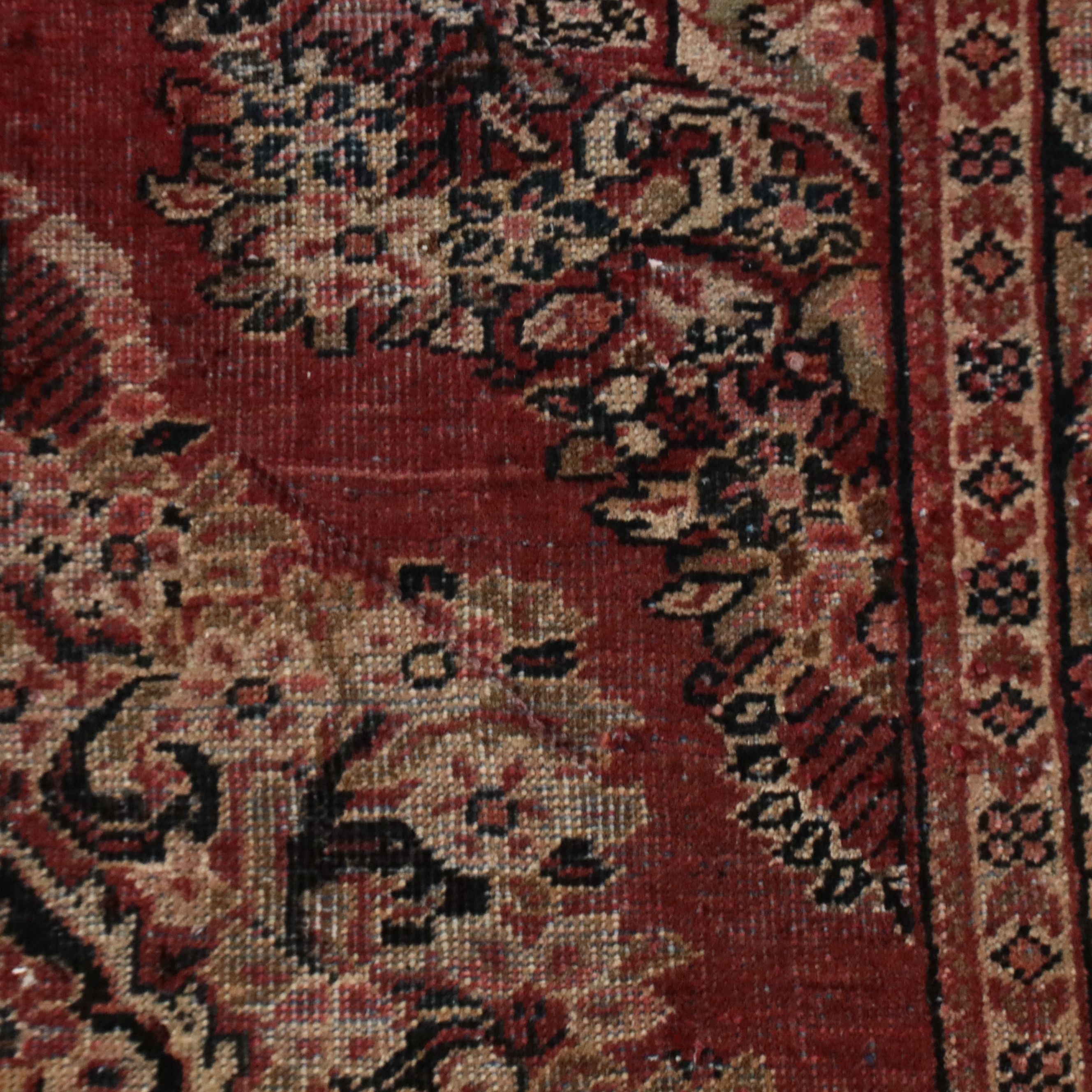 3'5 x 6'3 Hand-Knotted Persian Mahal Area Rug
