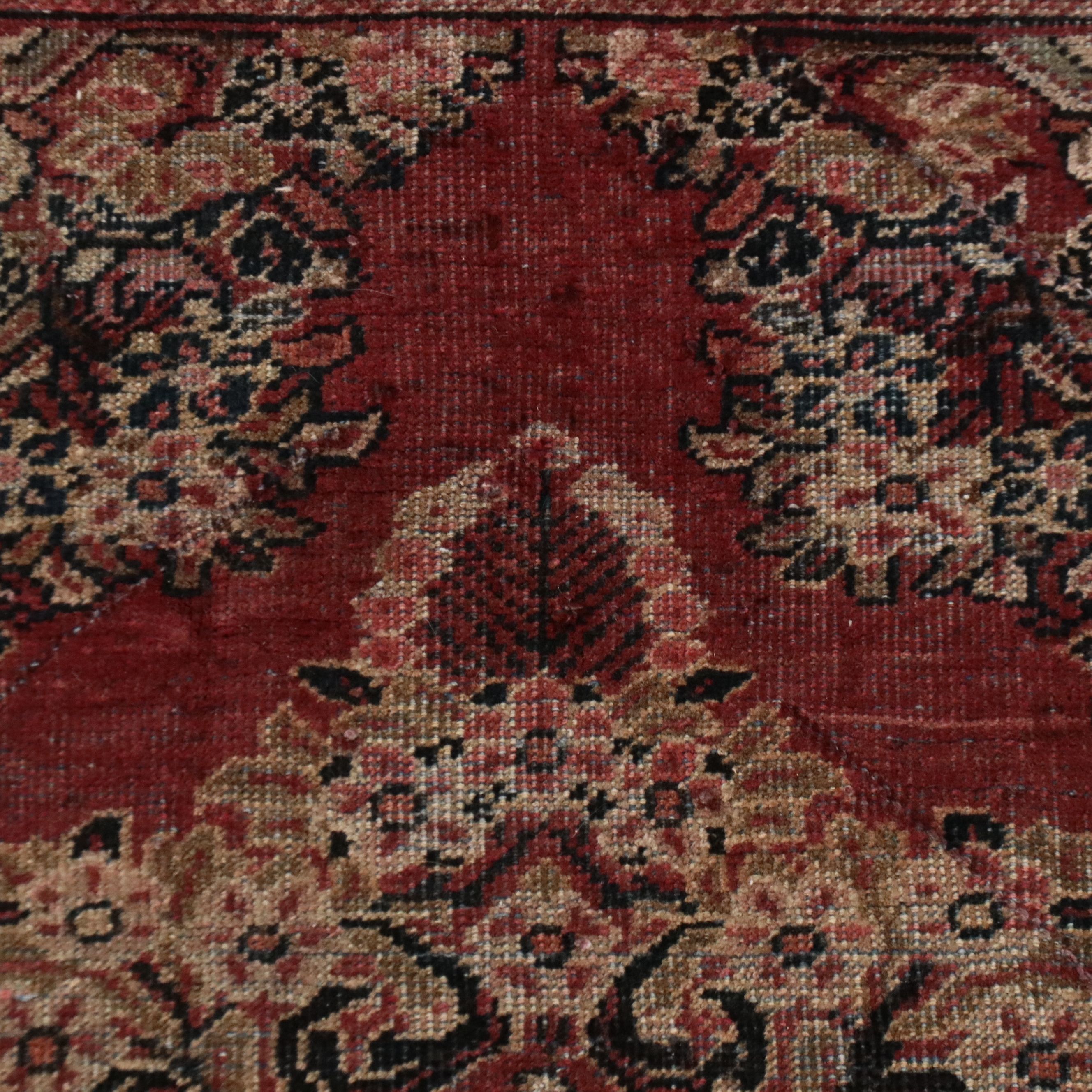 3'5 x 6'3 Hand-Knotted Persian Mahal Area Rug