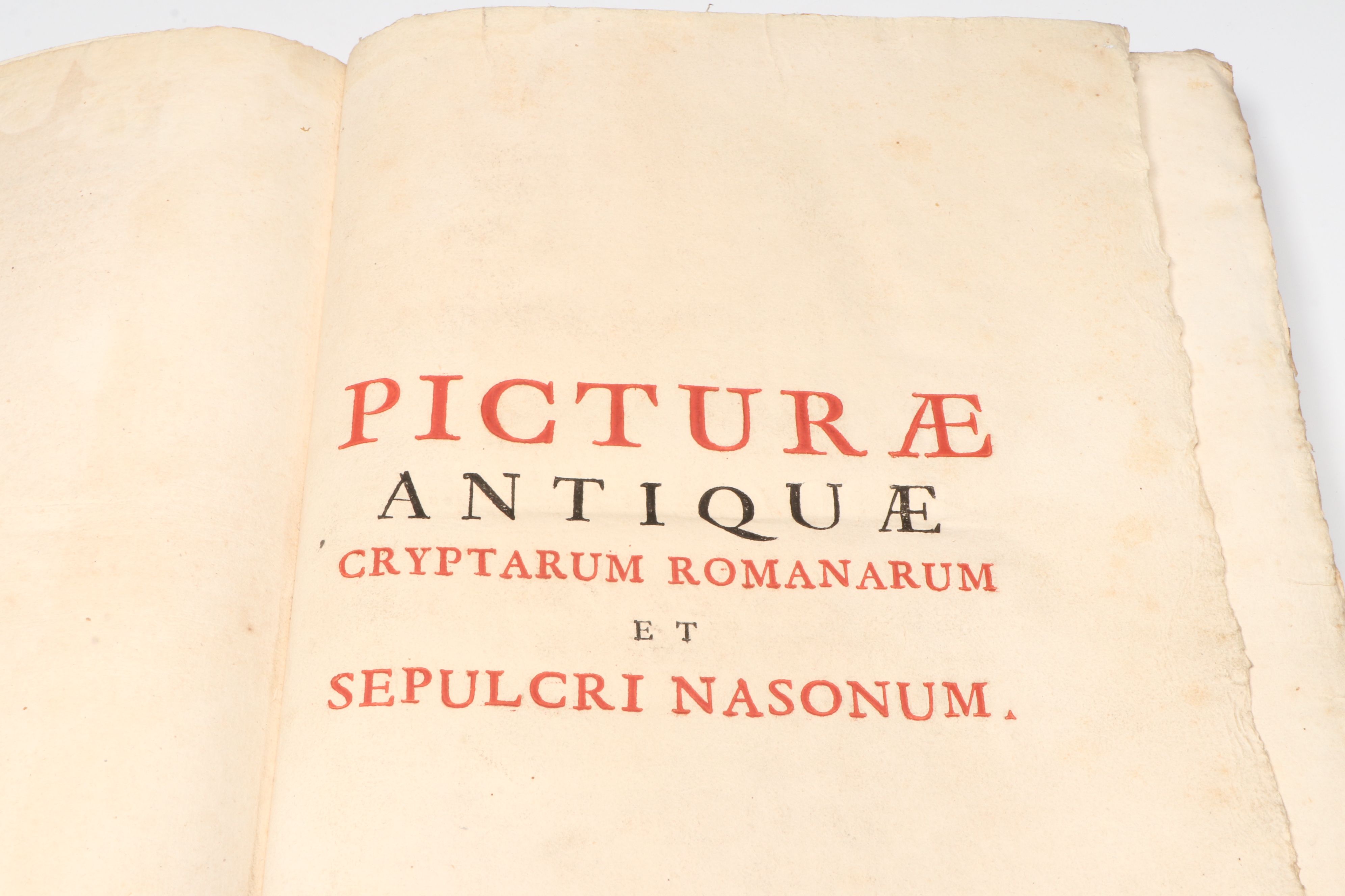 "Picturæ antiquæ cryptarum Romanarum et sepulcri Nasonum" by Bellori and Causseo