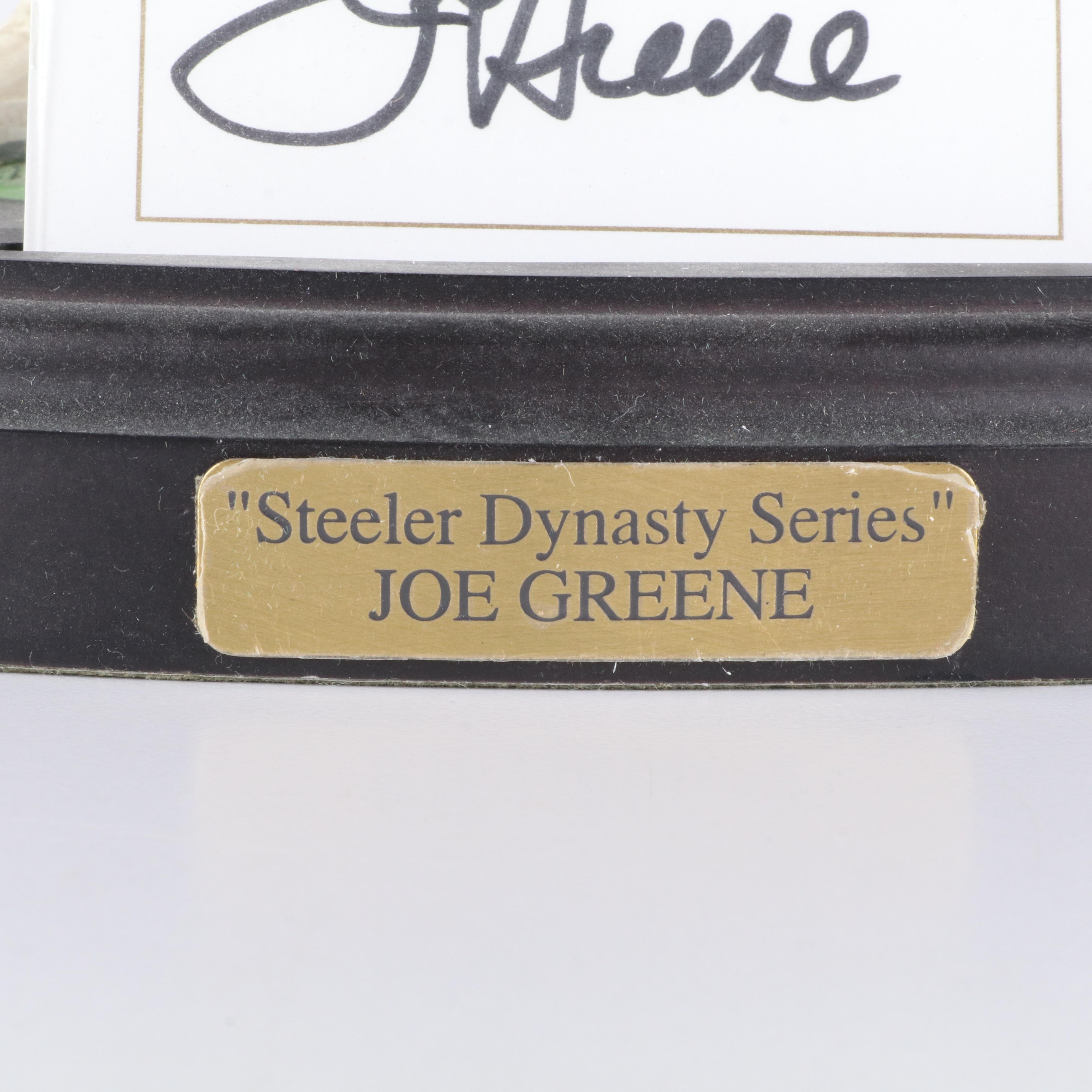 Joe Green Signed Pittsburgh Steelers The Art of Sport Limited Edition Figurine