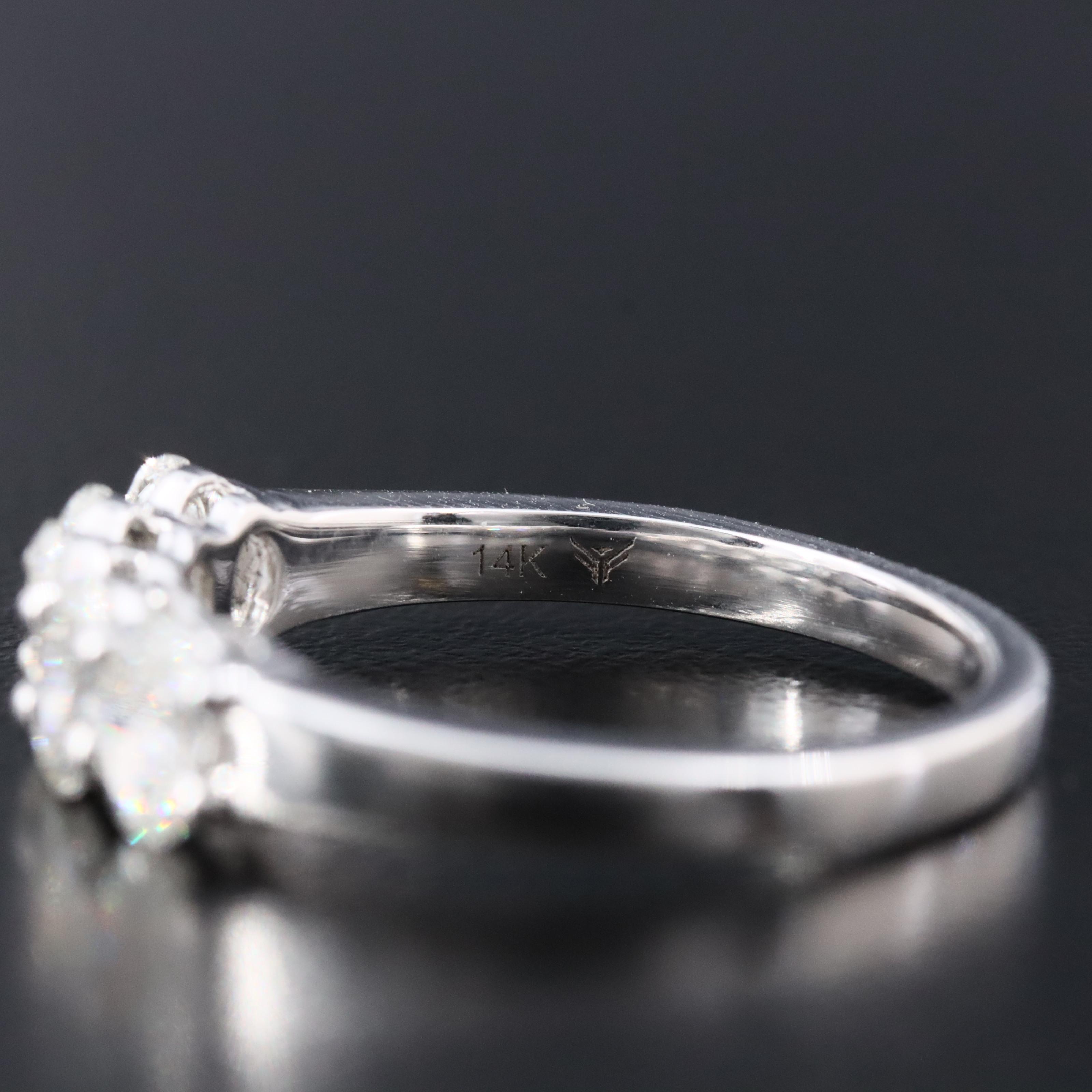 14K 1.06 CTW Lab Grown Diamond Ring