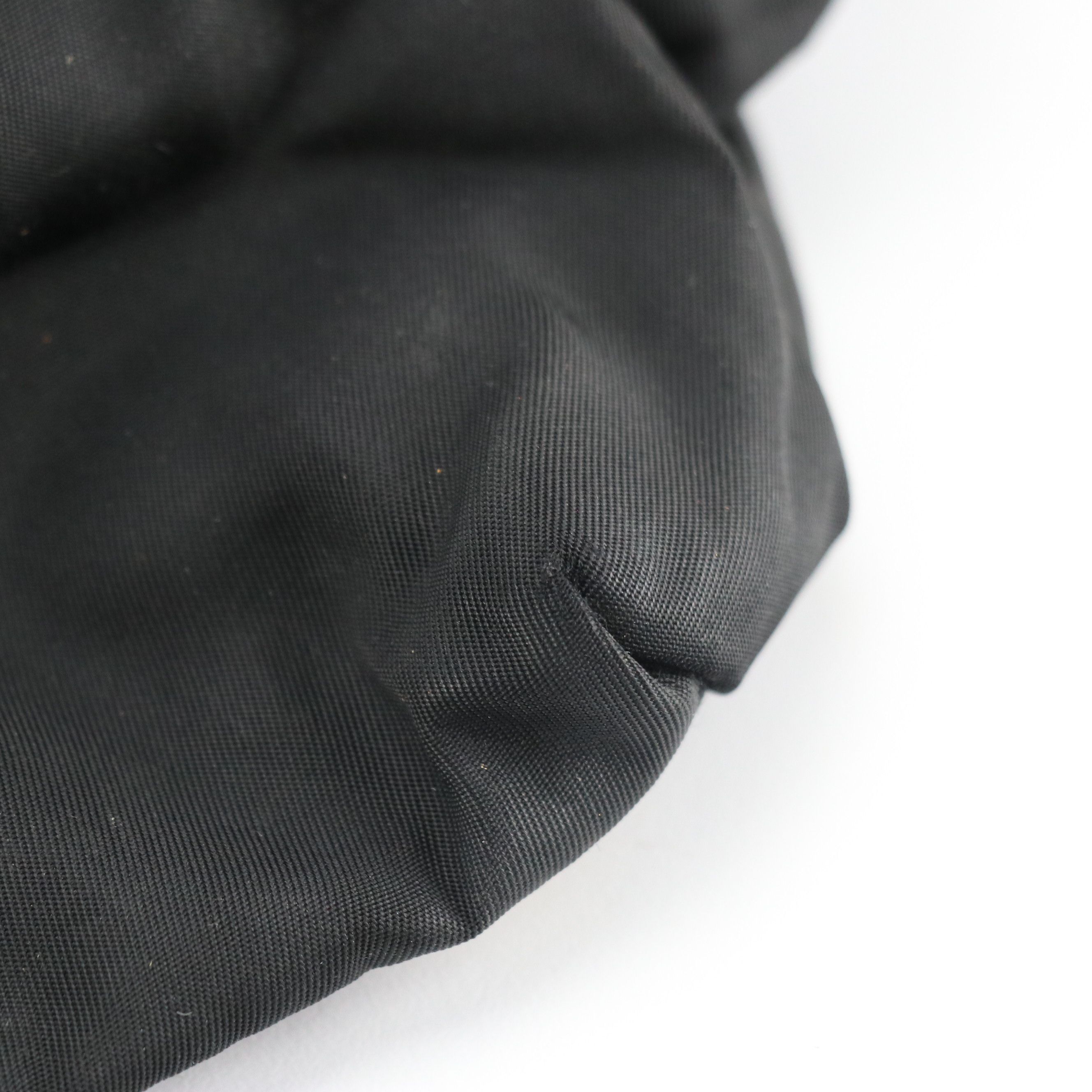 Prada Vara Bow Tote in Black Tessuto Nylon and Leather