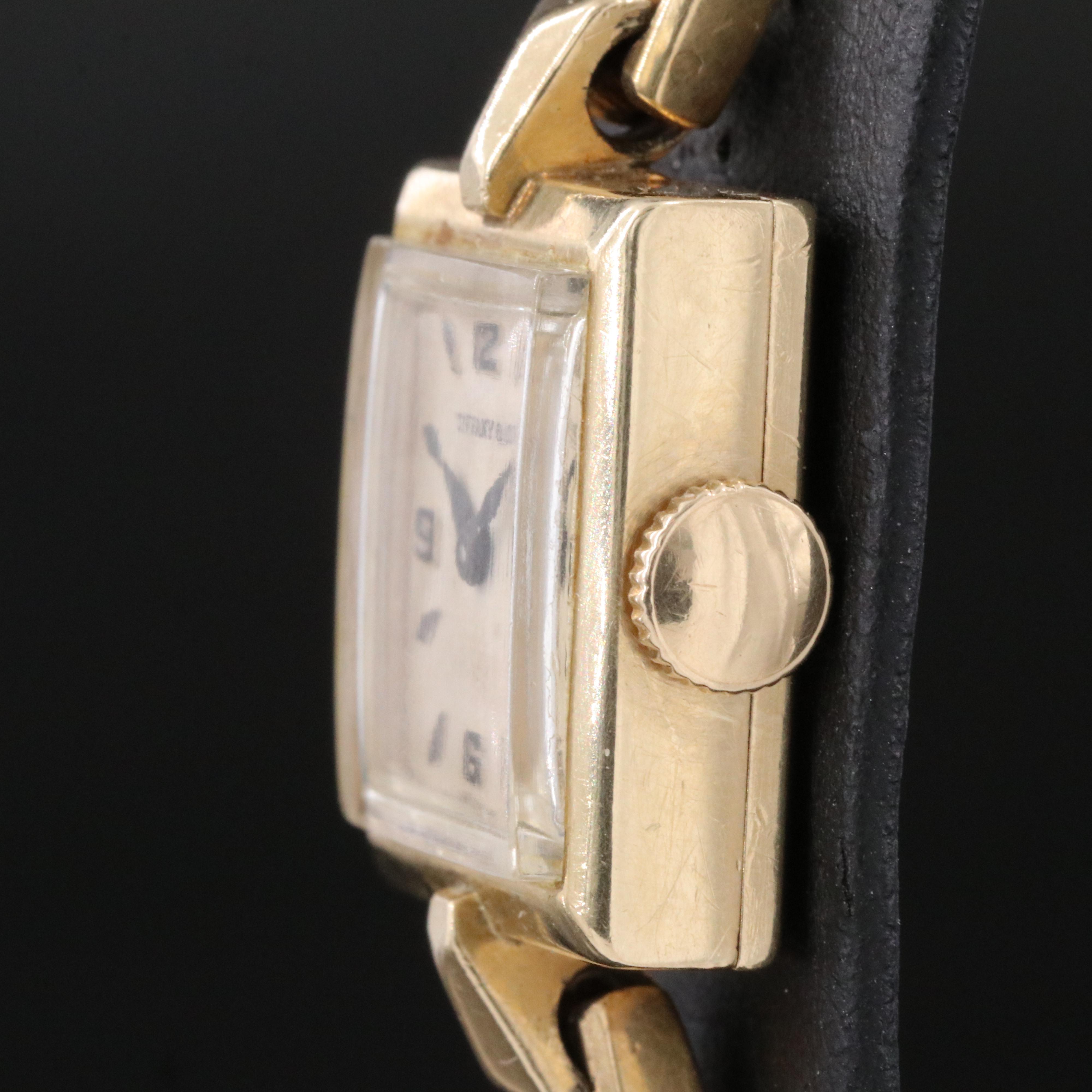 Vintage Tiffany & Co. Movado Manual Wind 14K Watch