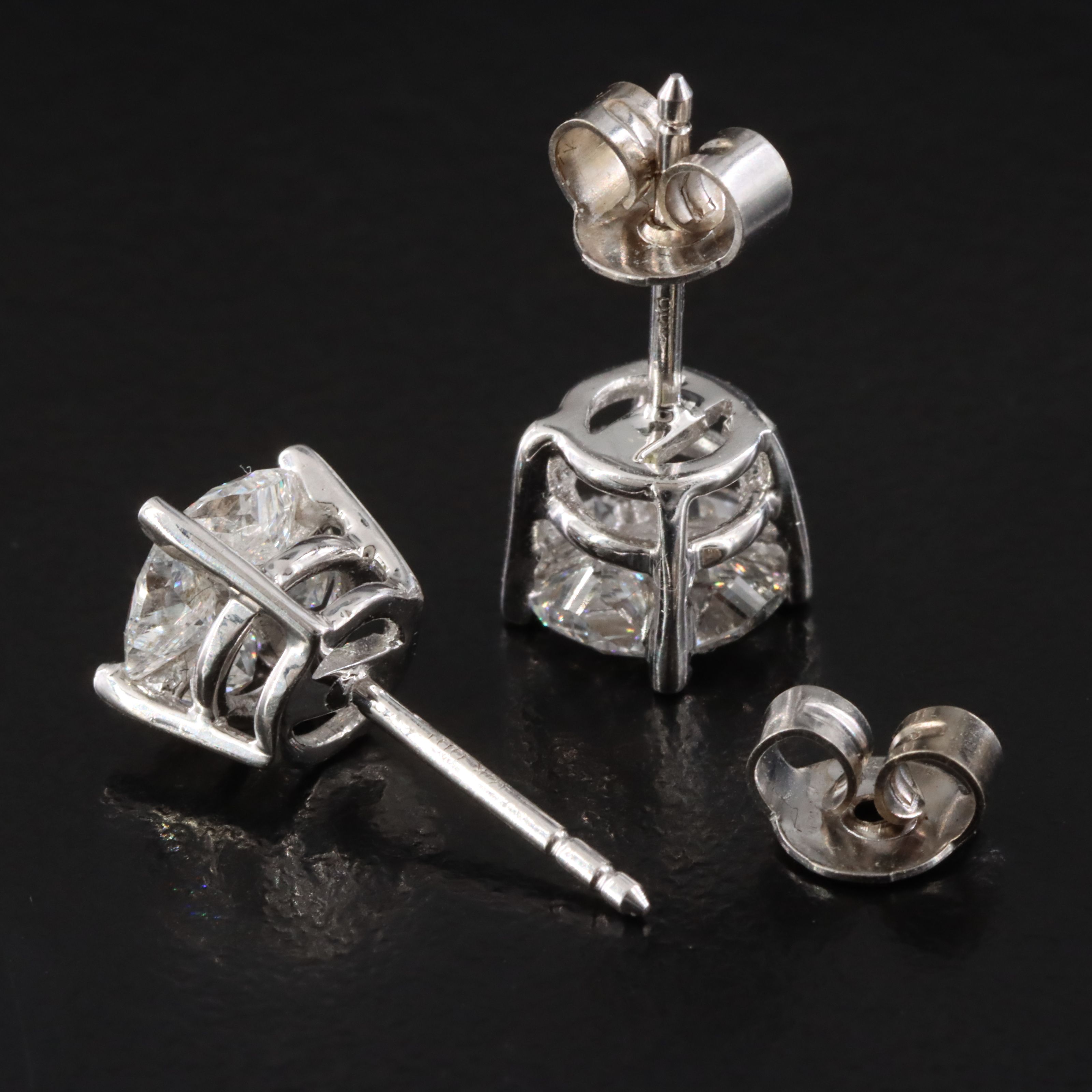 14K 1.50 CTW Diamond Earrings