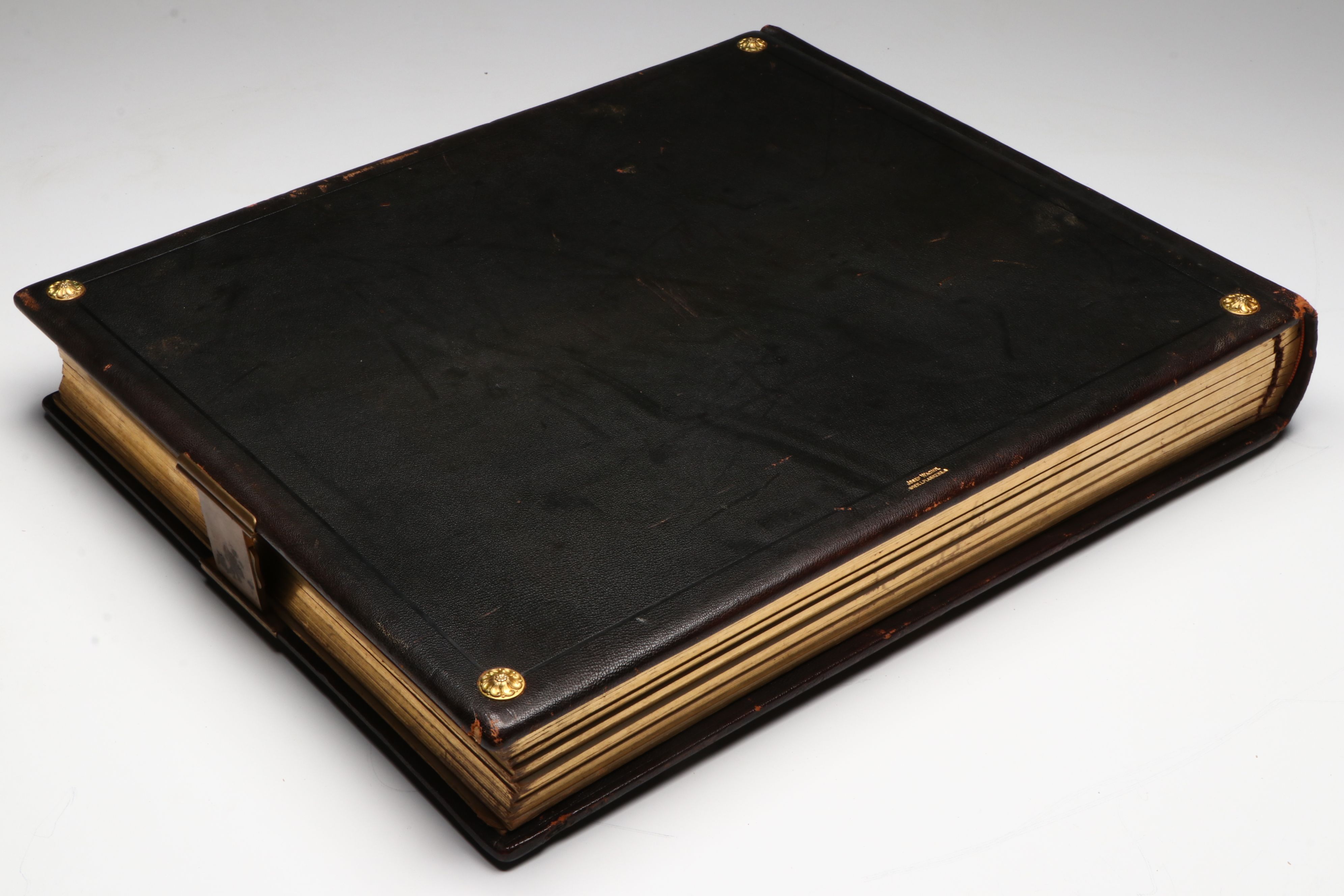 1911 Austrian Presentation Album with Printed Photographs Added in 2013