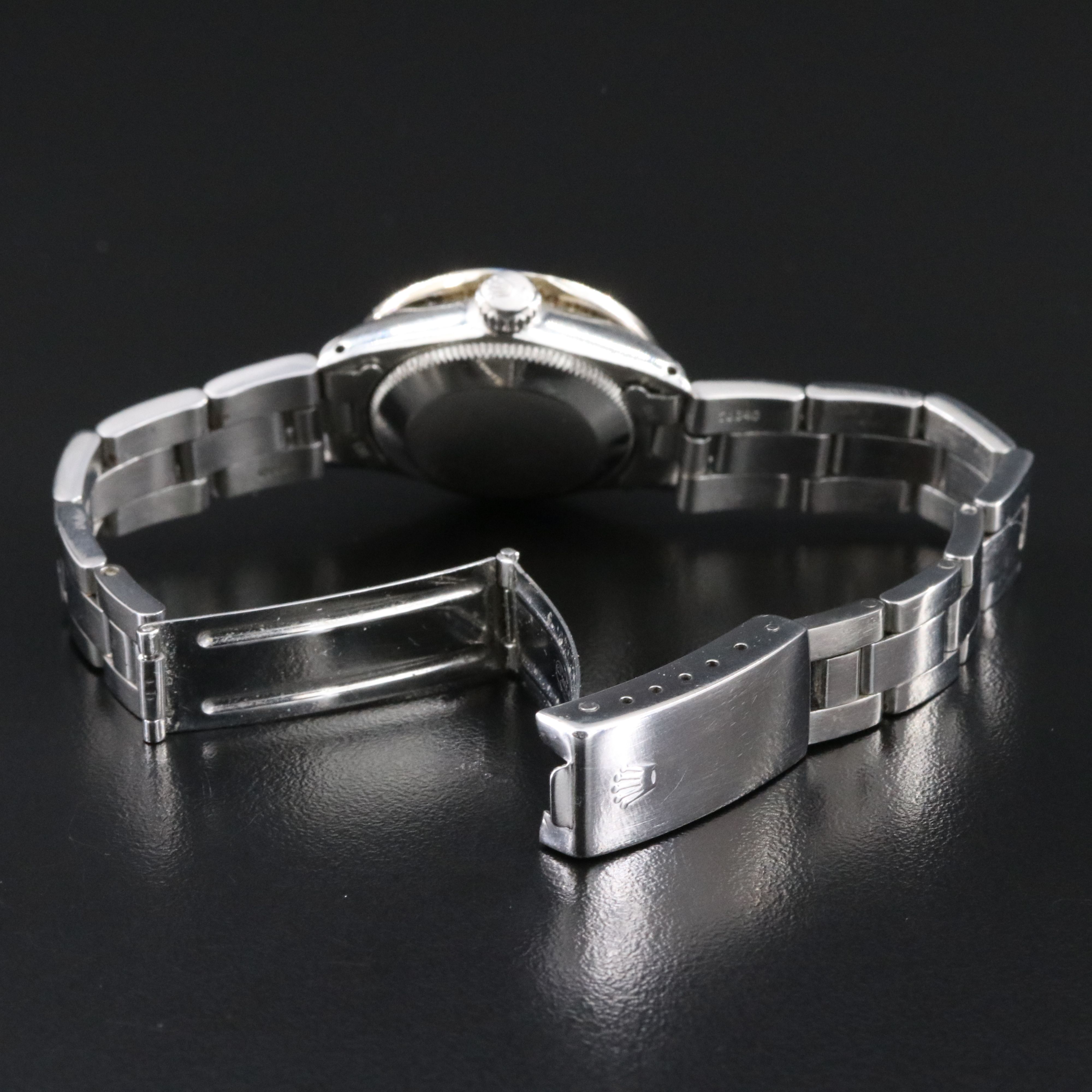 1970 Rolex Custom Diamond Dial & Bezel Datejust Watch