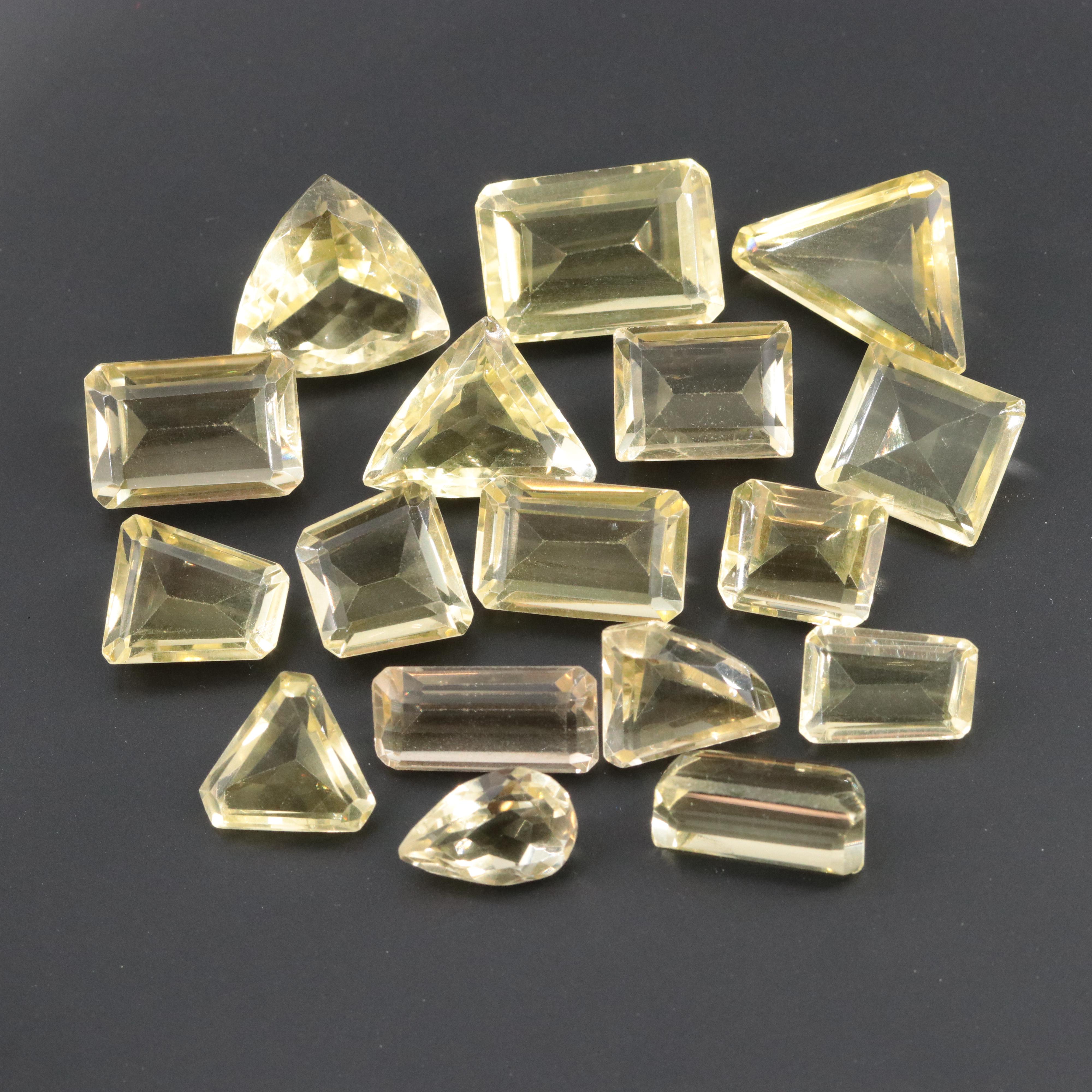 Loose 148.87 CTW Citrines
