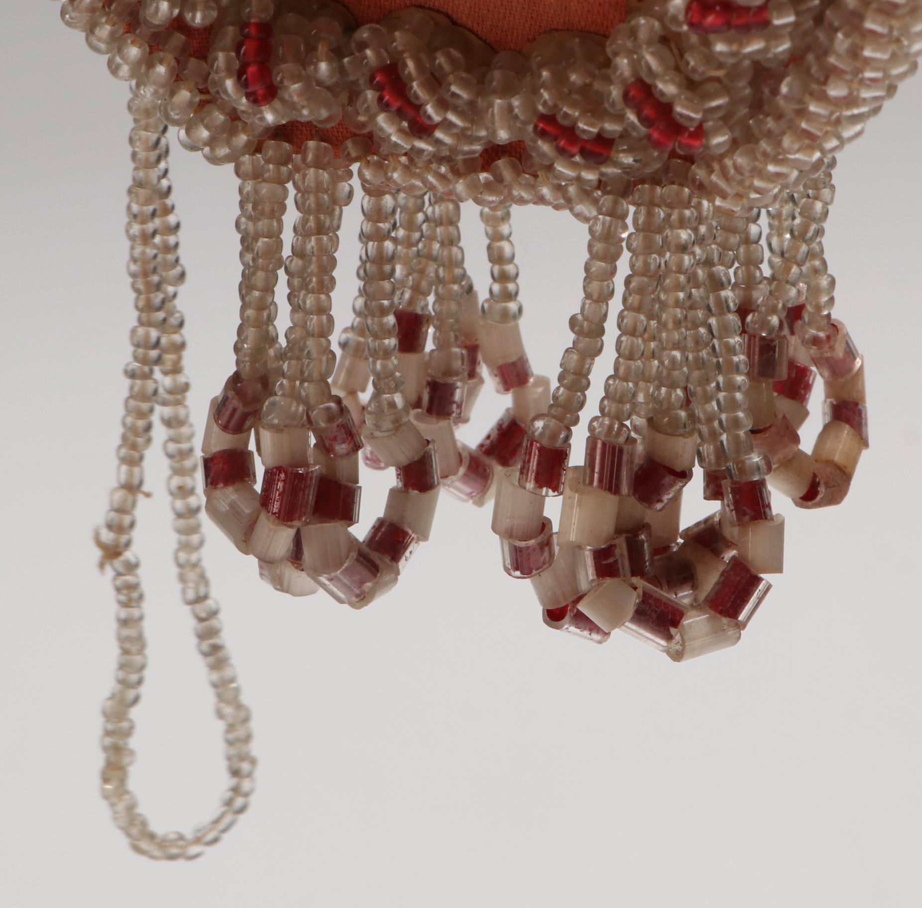 Haudenosaunee (Iroquois) Hand-Beaded Whimsy Box, Early 20th Century