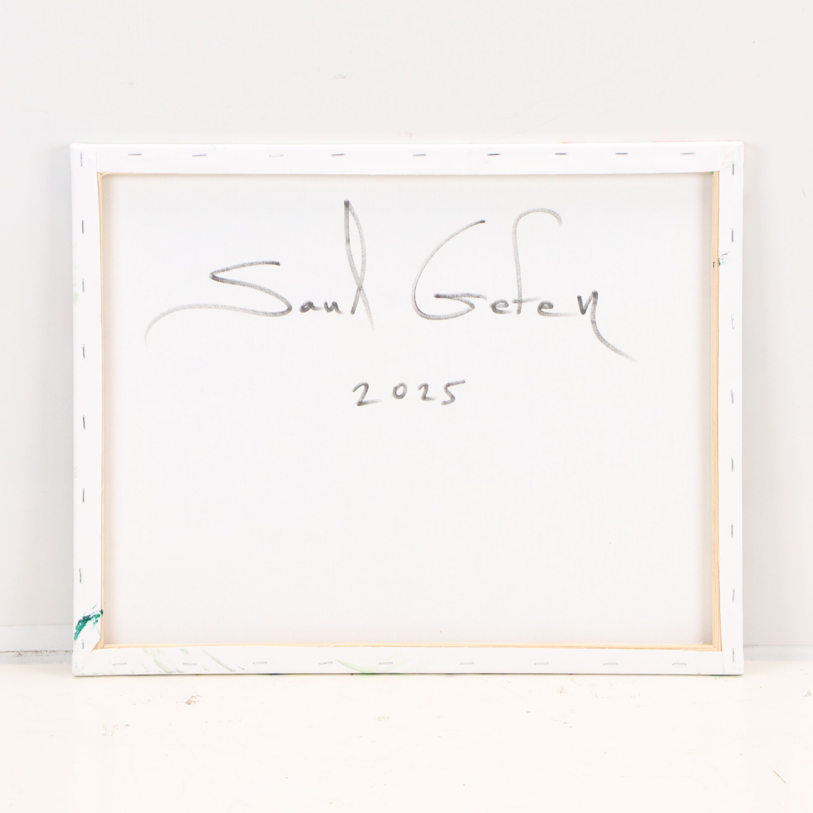 Saul Gefen Modern Expressionist Acrylic Painting, 2025