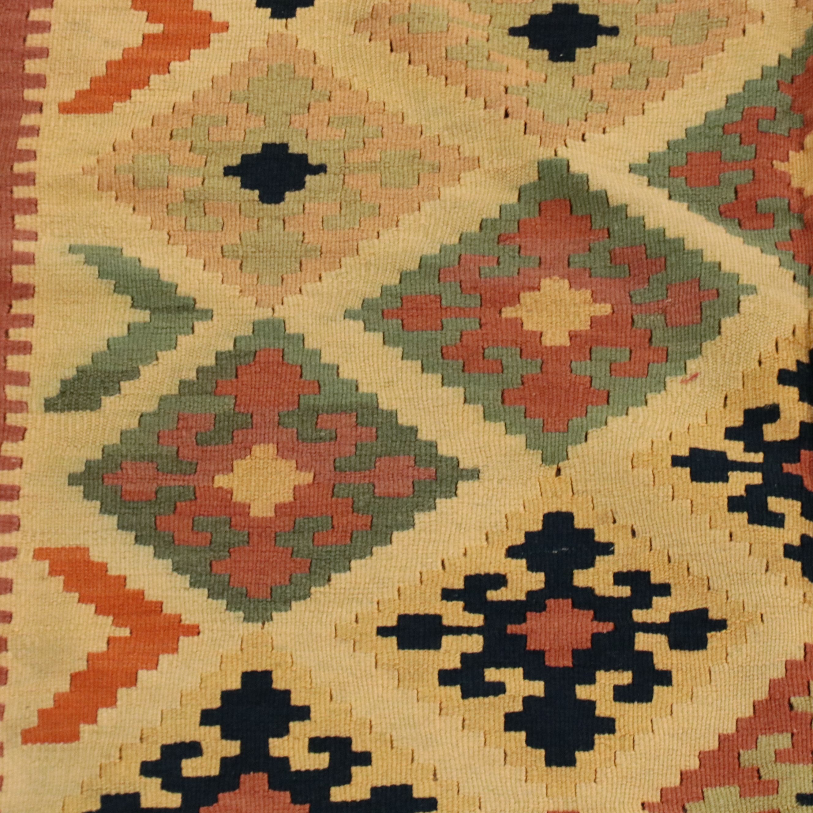 4'10 x 9'6 Handwoven Turkish Kilim Area Rug