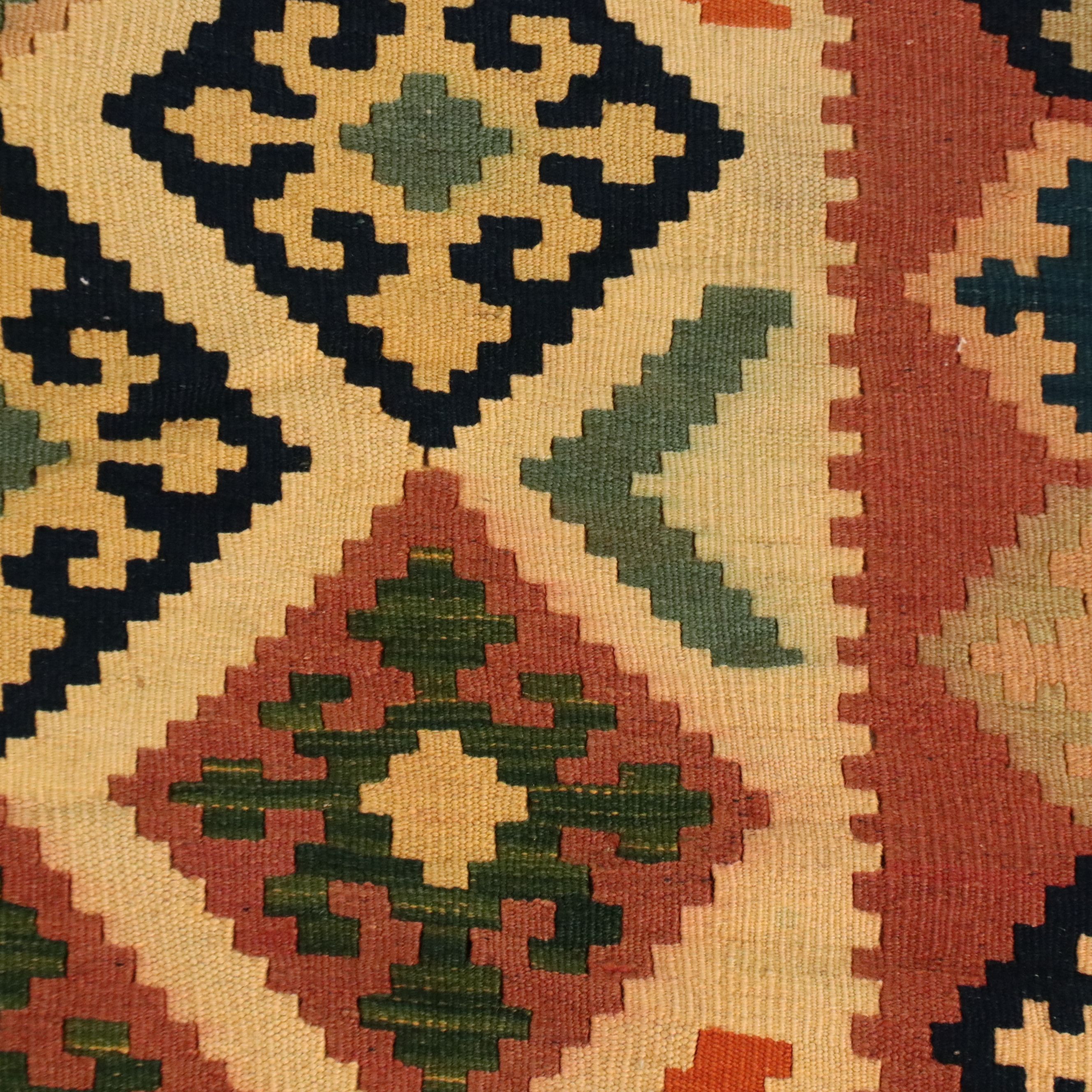 4'10 x 9'6 Handwoven Turkish Kilim Area Rug