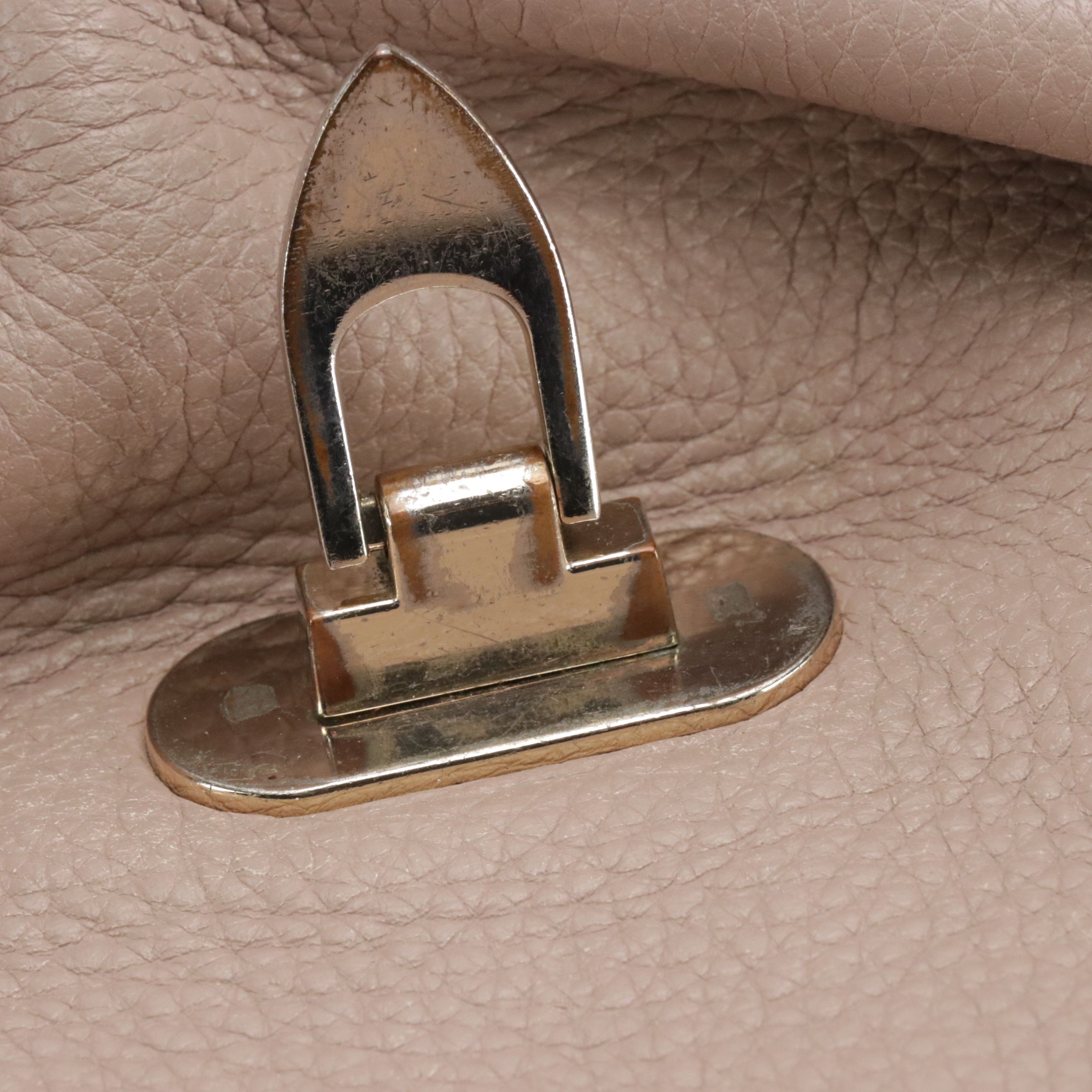 Valentino Garavani Rockstud Grained Calfskin Leather Top Handle Two-Way Flap Bag