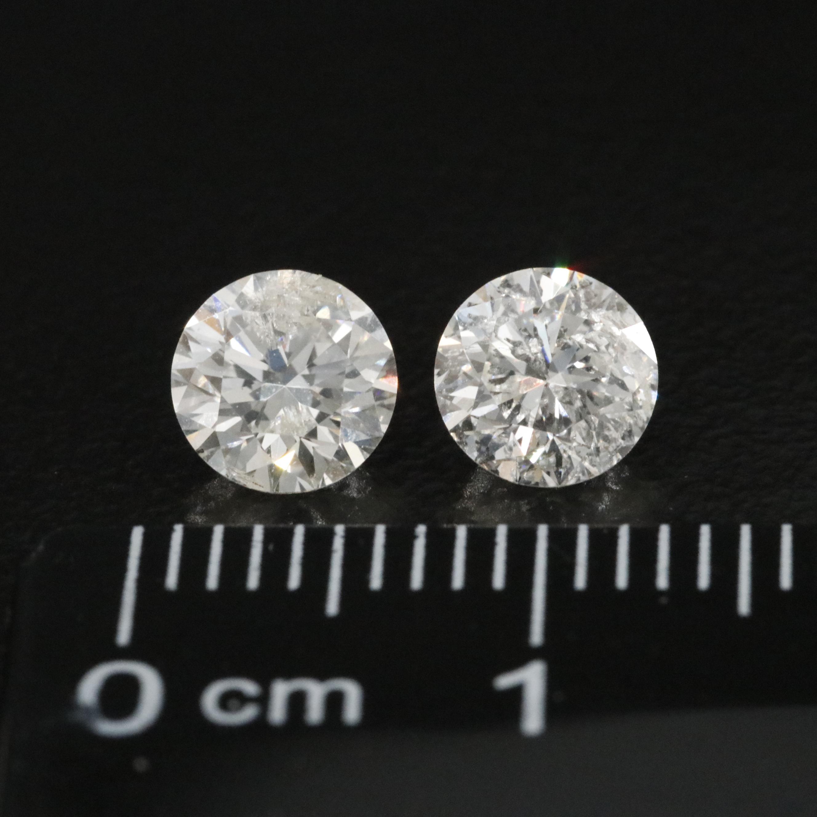 Loose 1.37 CTW Lab Grown Diamond
