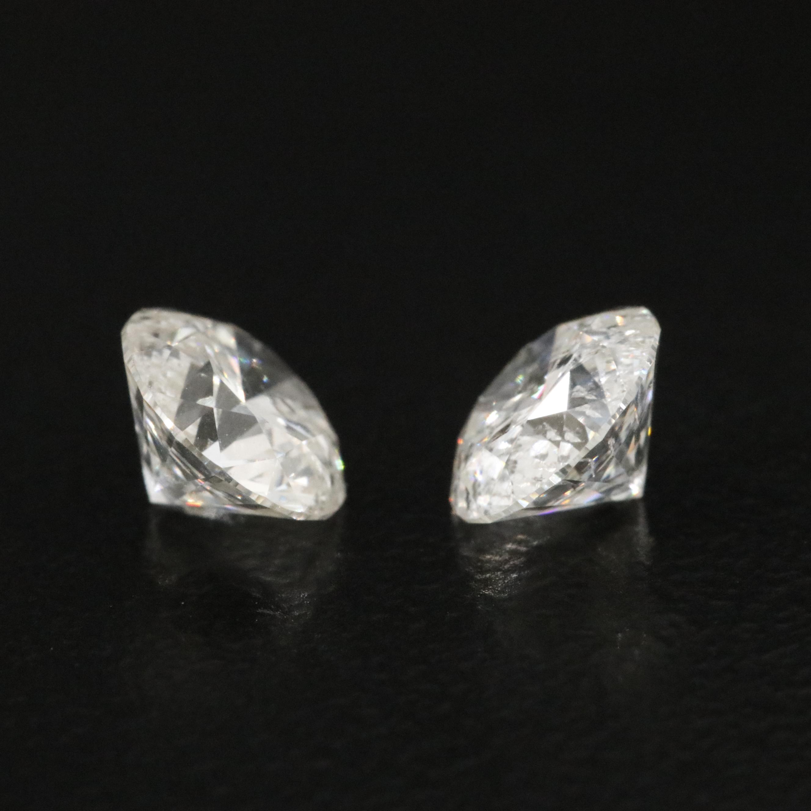 Loose 1.37 CTW Lab Grown Diamond
