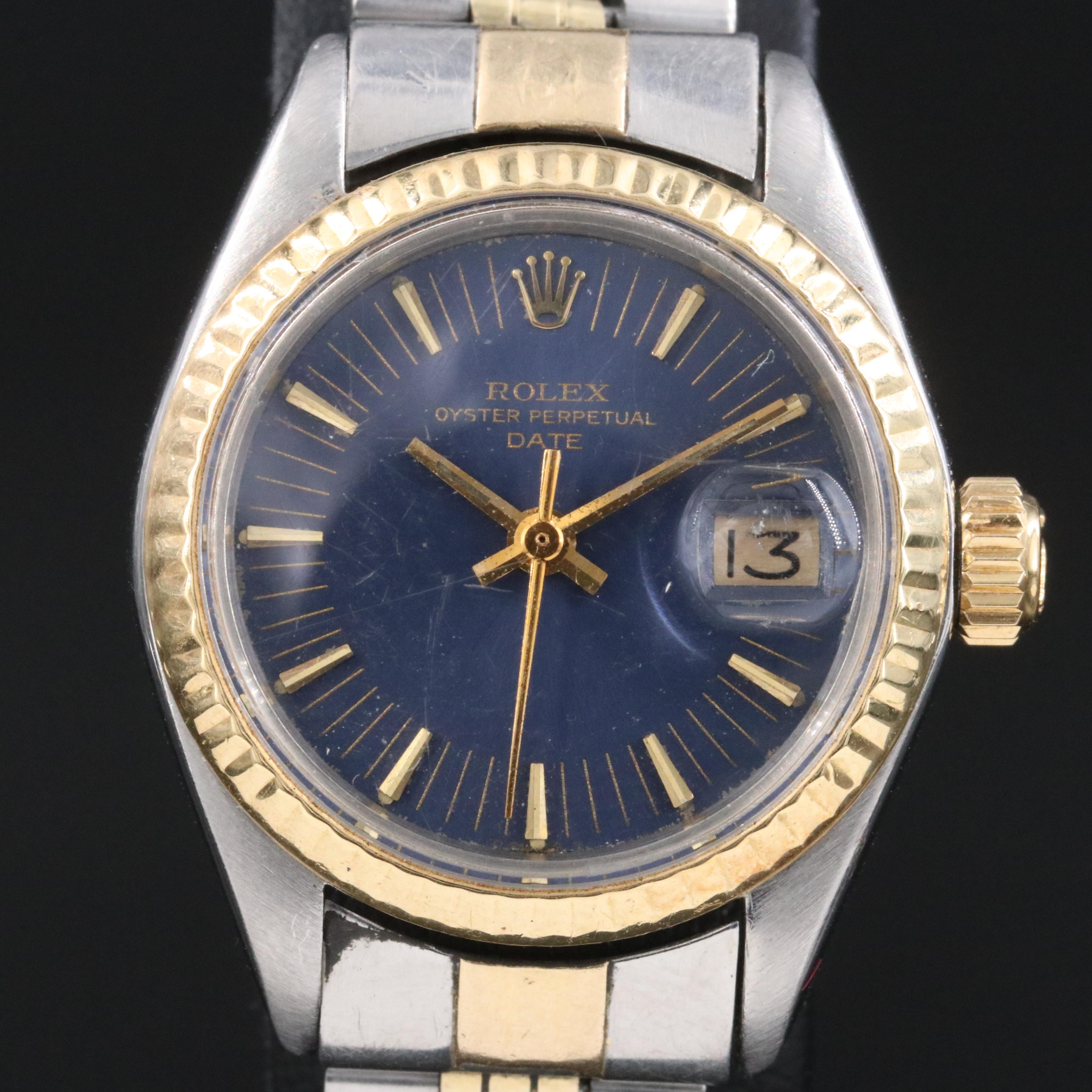 Rolex Oyster Perpetual Date 6917 Vintage Watch c.1974