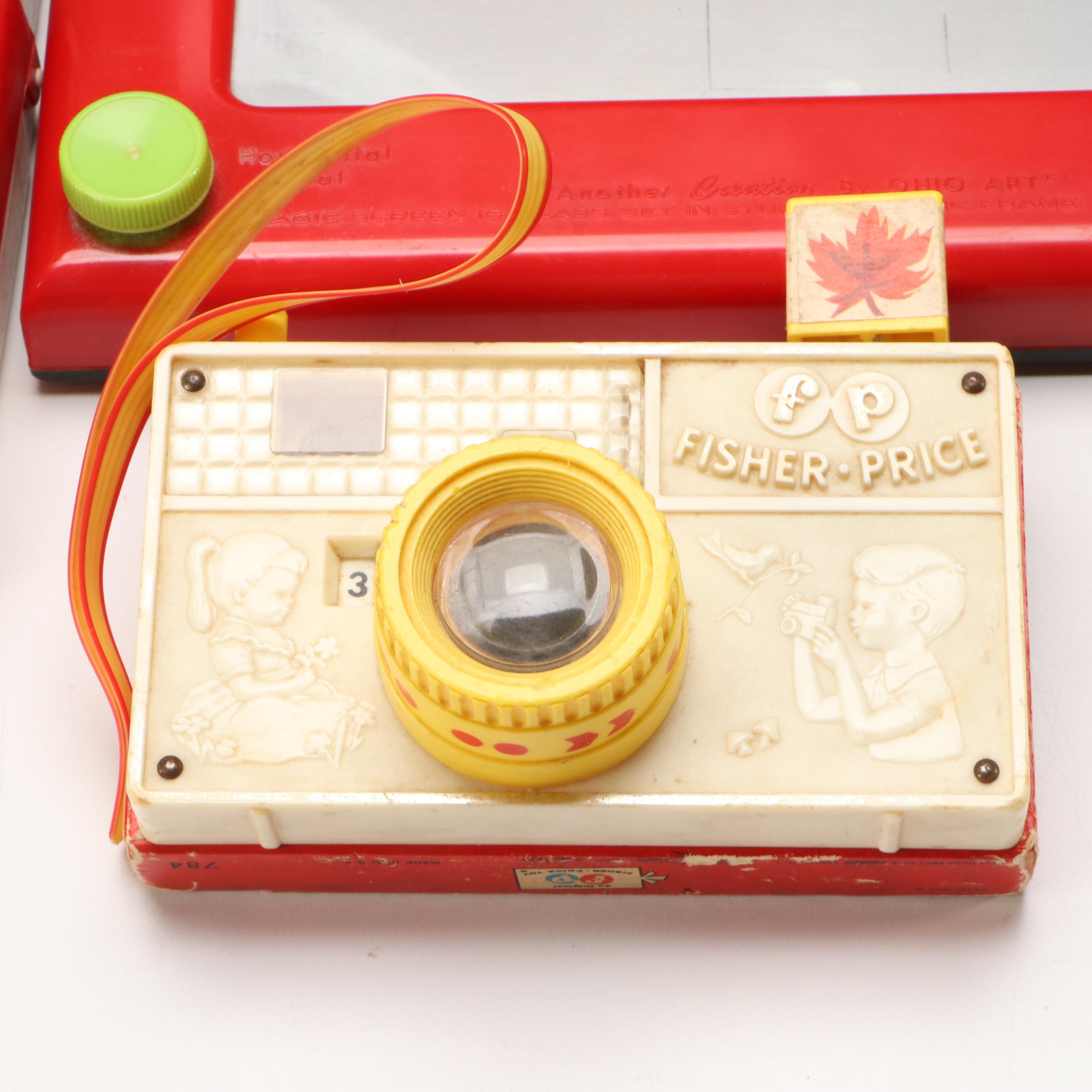 Ohio Art Etch-A-Sketch, Fisher-Price "Build n' Go" Construction and More Toys