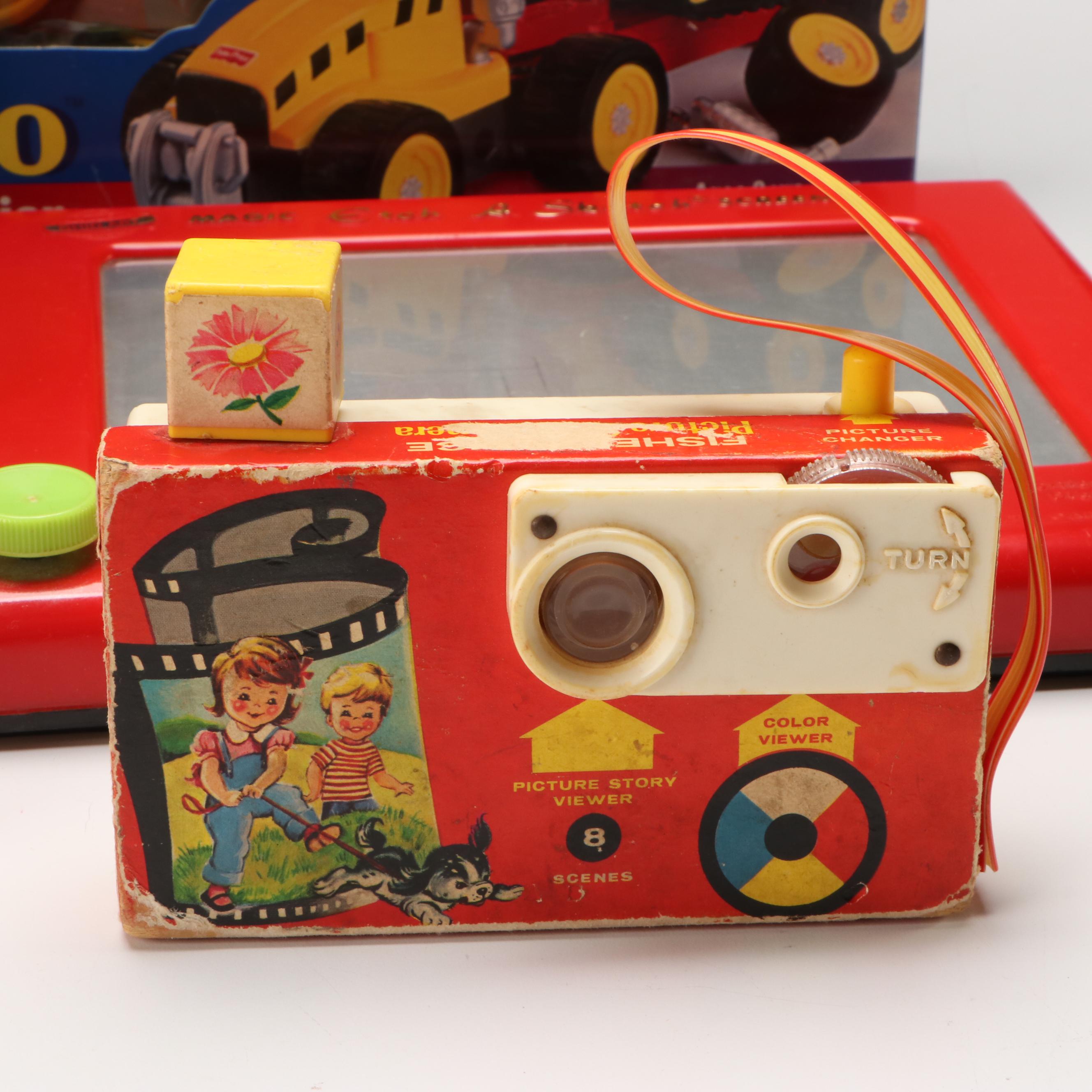 Ohio Art Etch-A-Sketch, Fisher-Price "Build n' Go" Construction and More Toys