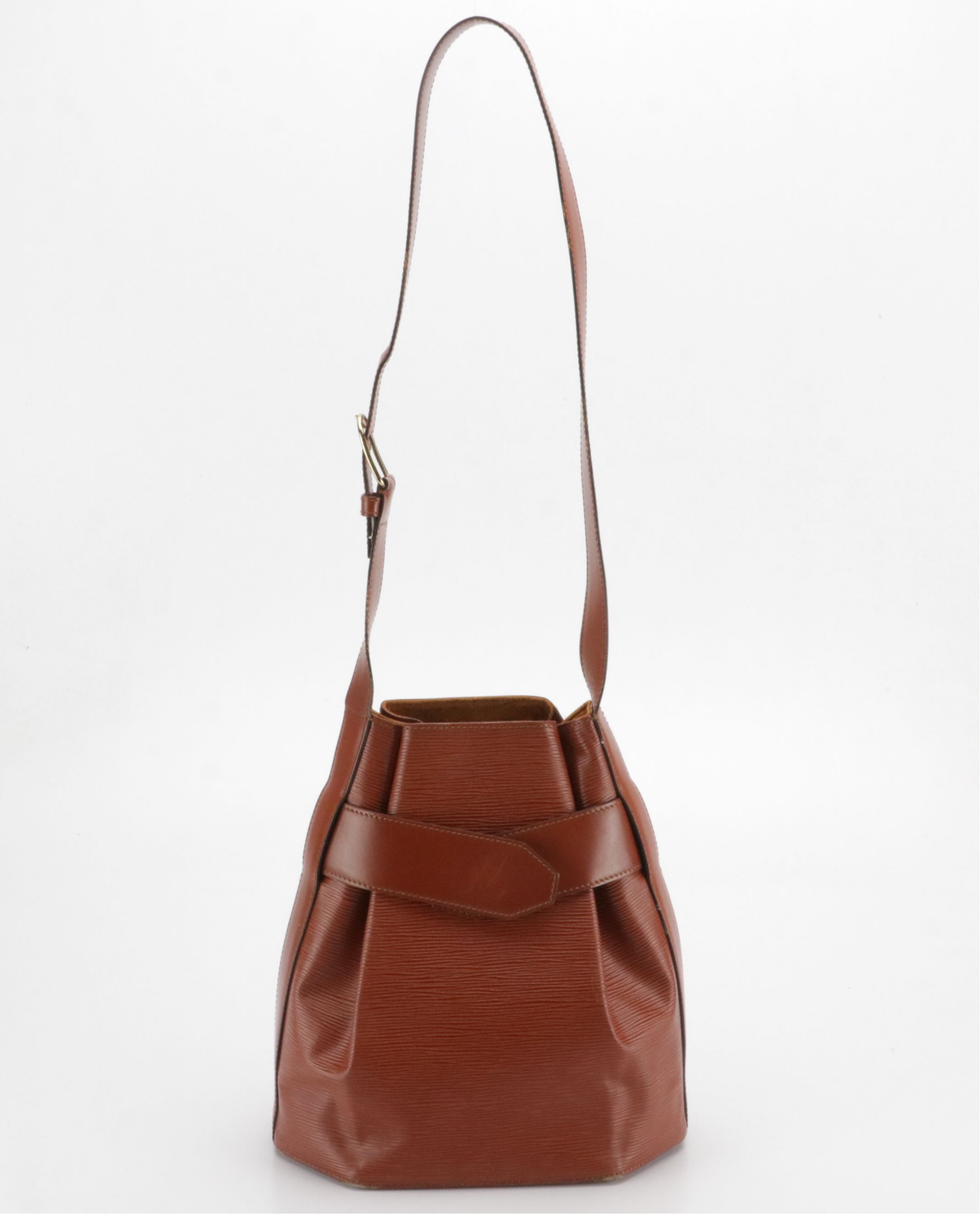 Louis Vuitton Sac D'Epaule GM Bag in Kenyan Fawn Epi and Smooth Leather