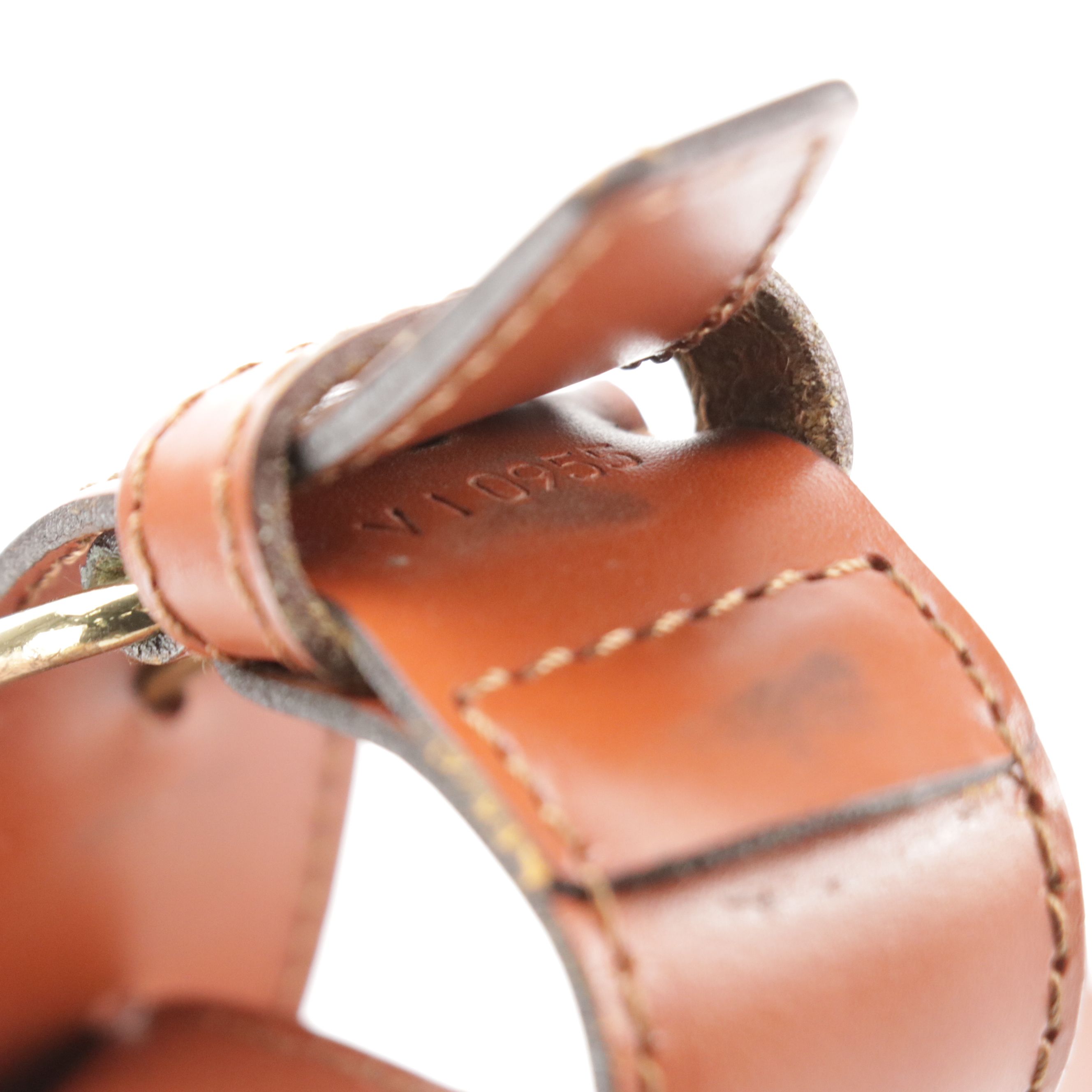 Louis Vuitton Sac D'Epaule GM Bag in Kenyan Fawn Epi and Smooth Leather