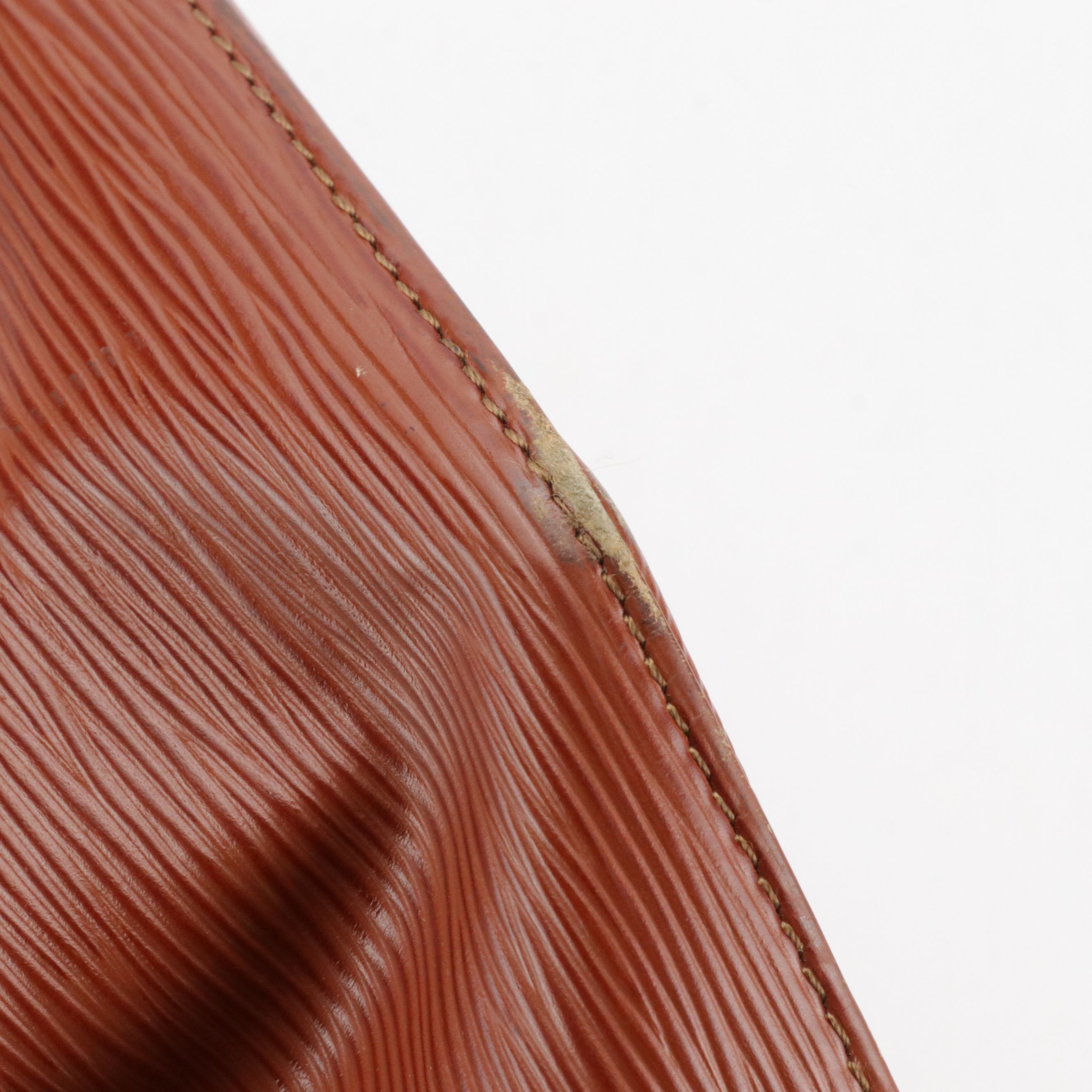 Louis Vuitton Sac D'Epaule GM Bag in Kenyan Fawn Epi and Smooth Leather