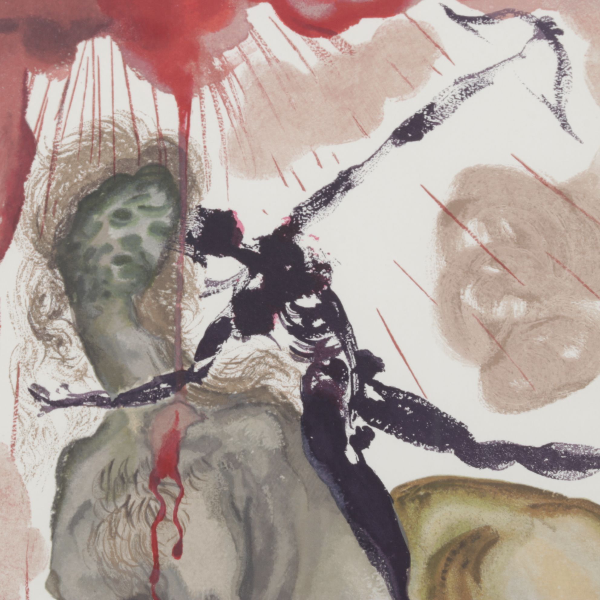 Salvador Dalí Wood Engraving "The Minotaur," 1960 – 1964