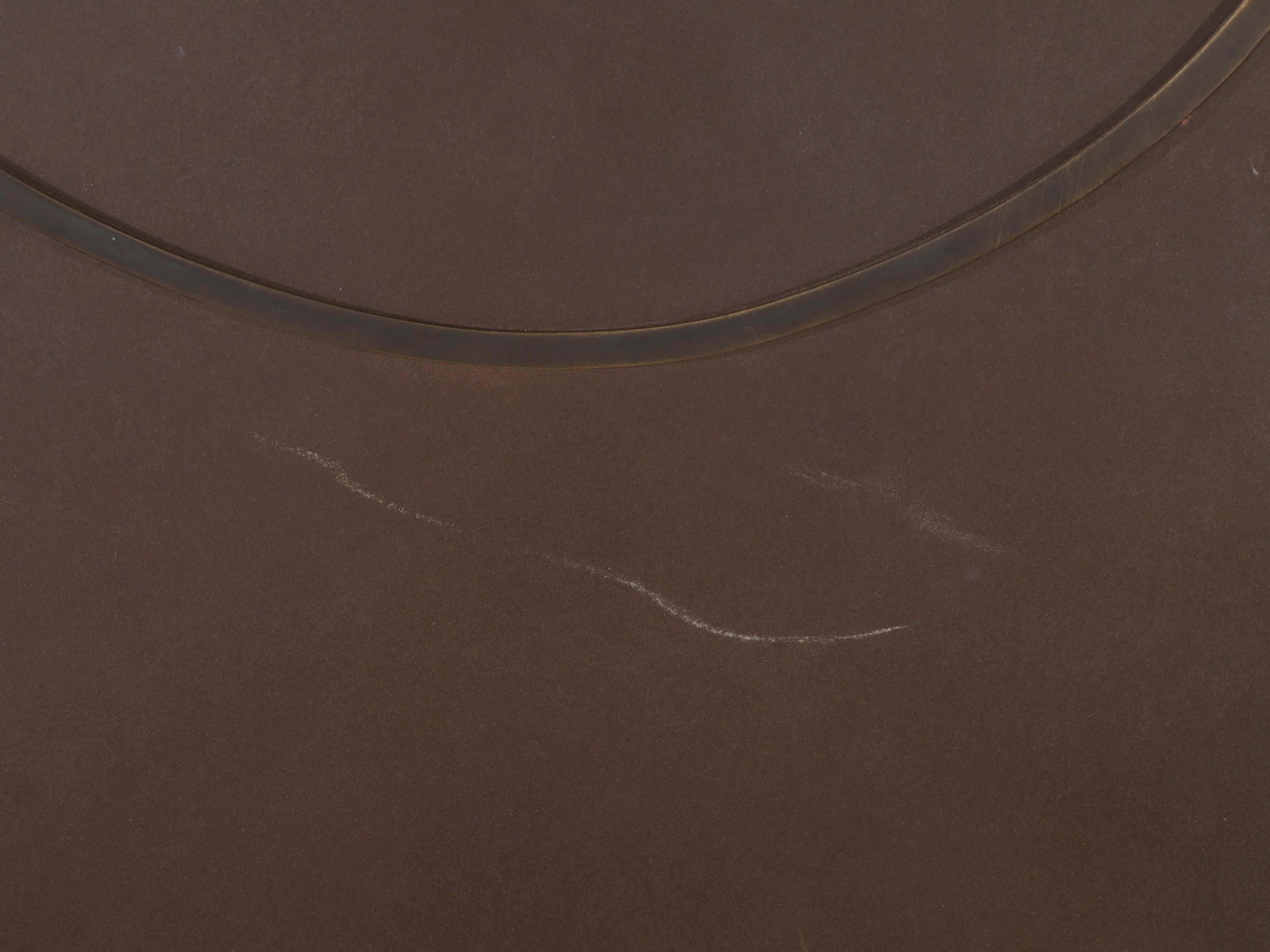 Contemporary Art Nouveau Style Metal Headboard